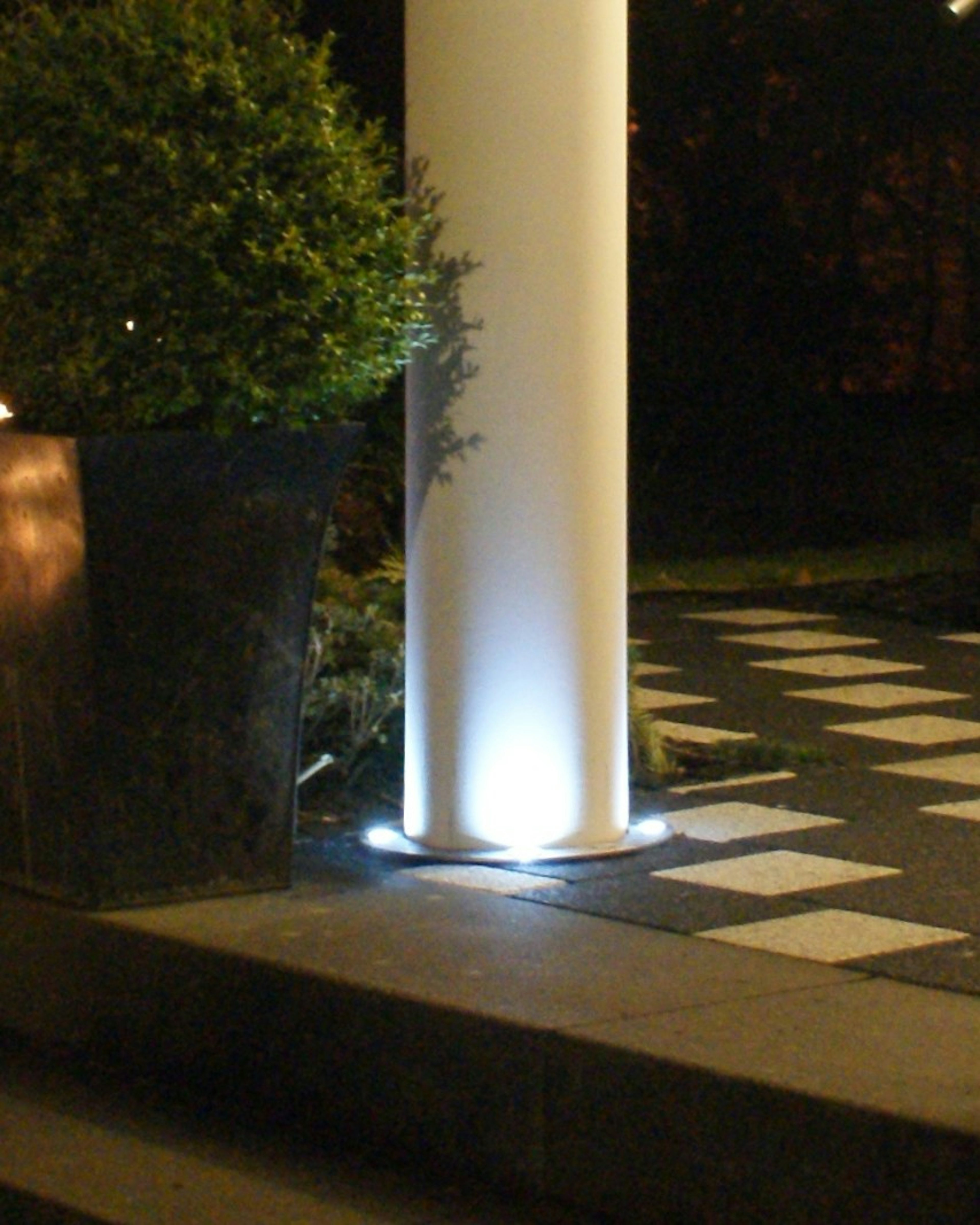 Fuß Betonsäule ohne Basis