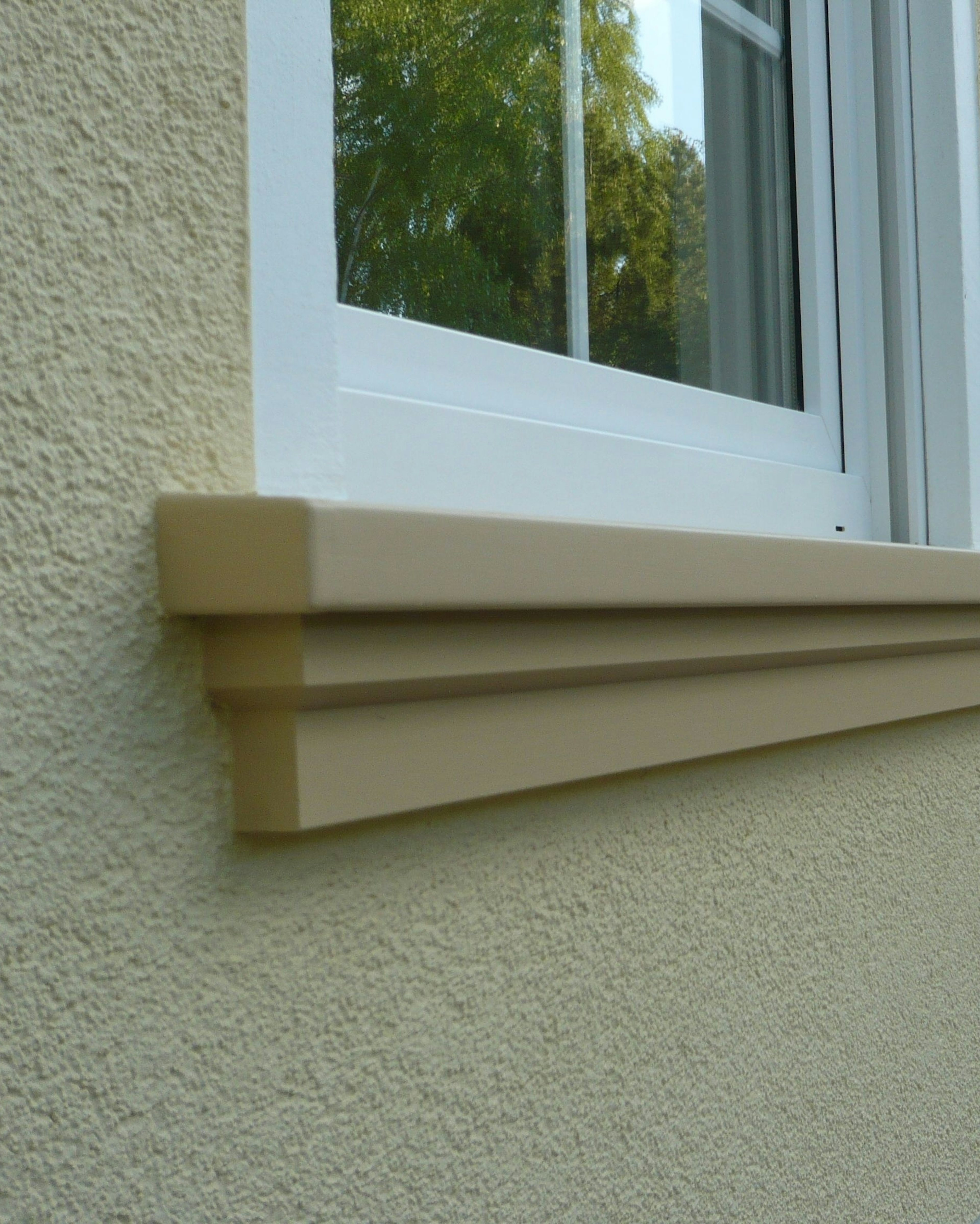 Detail Außenfensterbank SLB 520 linke Seite