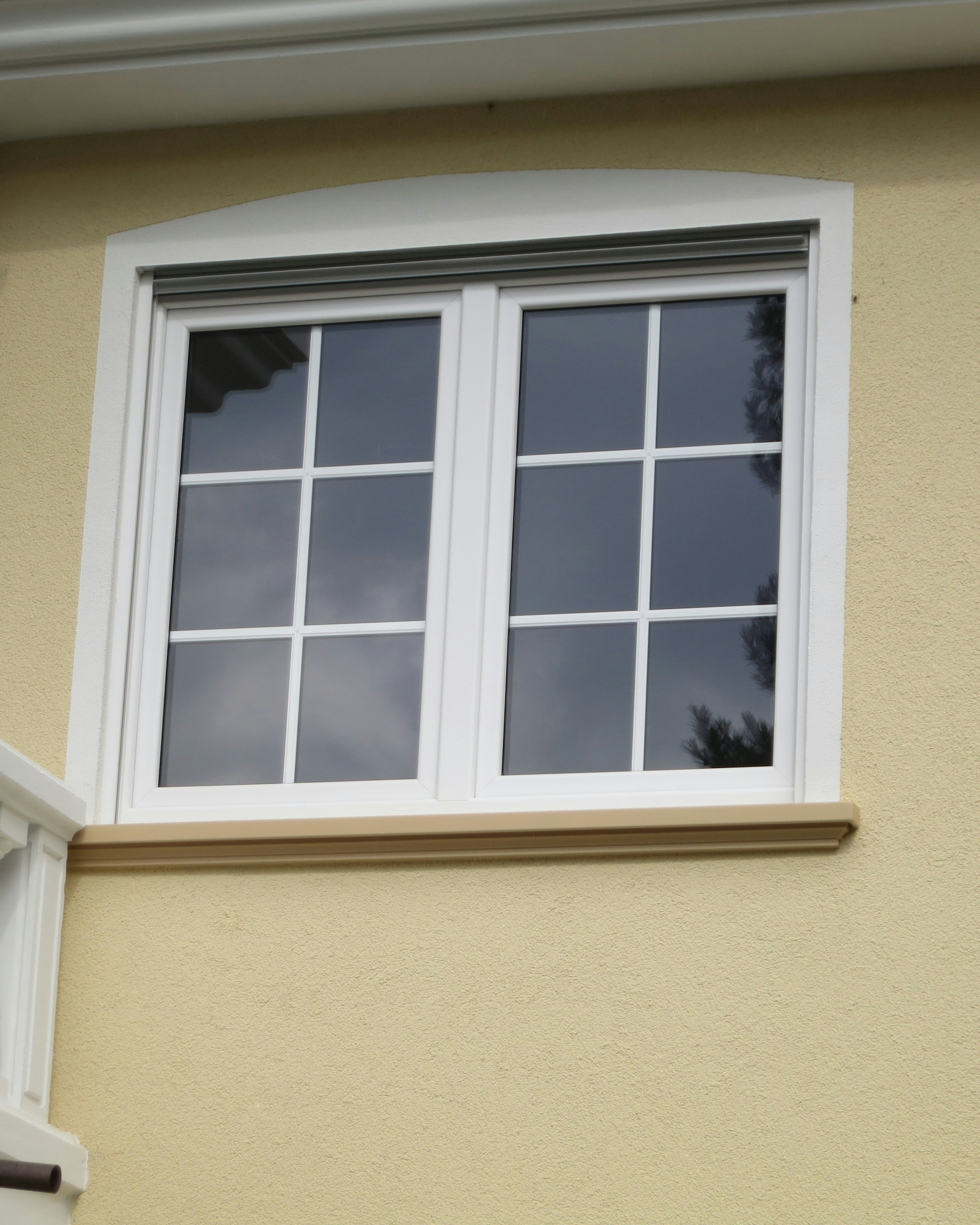 Zweiteilige Außenfensterbank SLB 540 mit Untersims