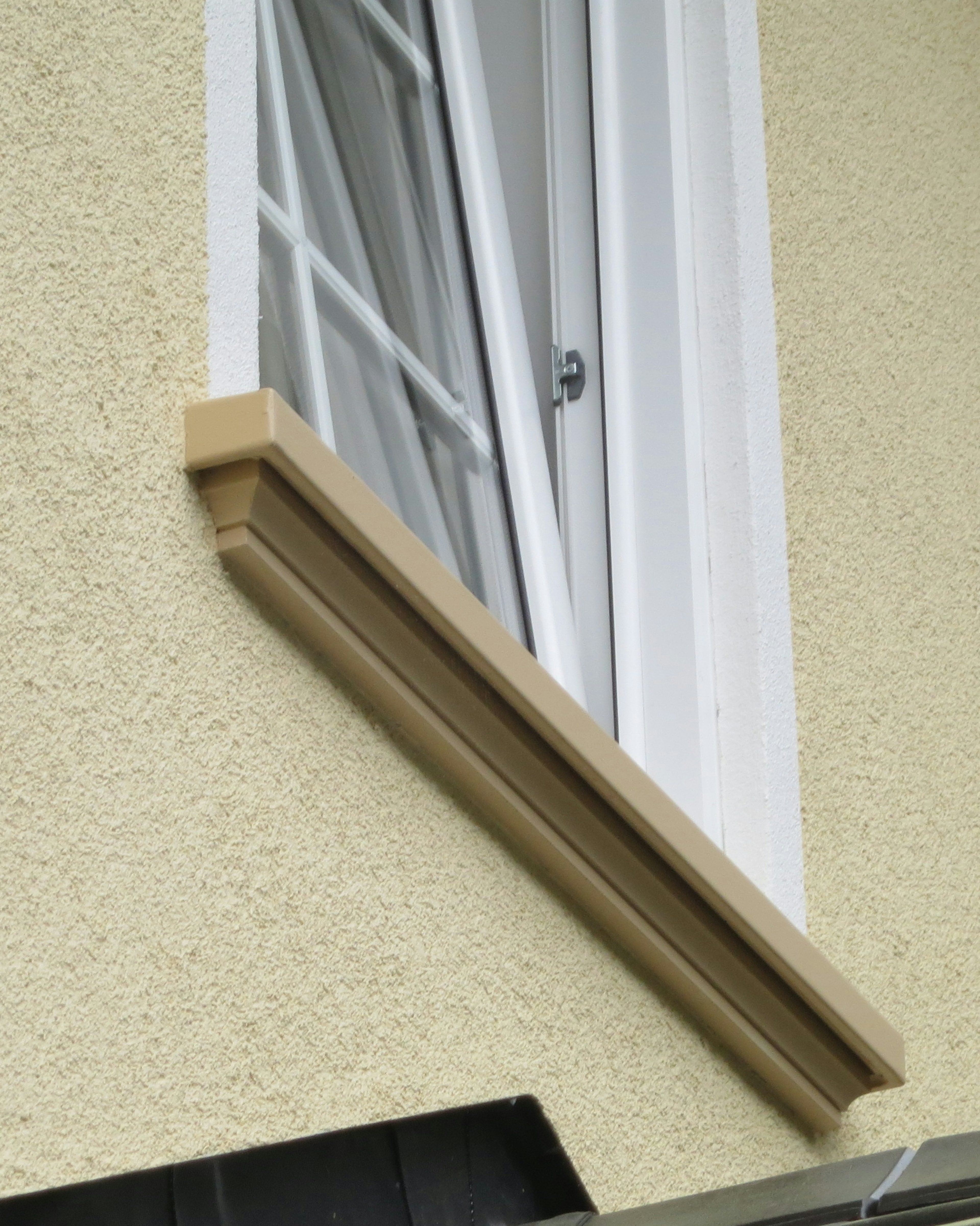 Untersicht Außenfensterbank SLB 540 mit Tropfkante