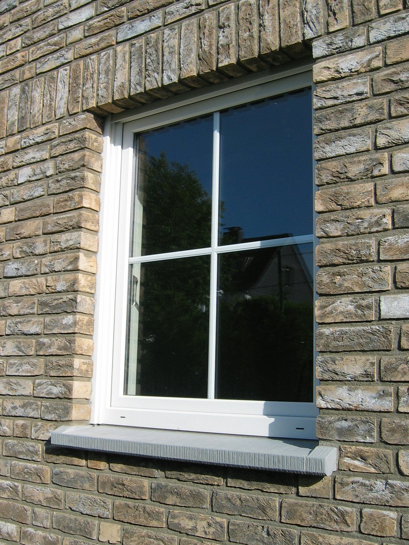 Außenfensterbank WSB 900 in mittelgrau