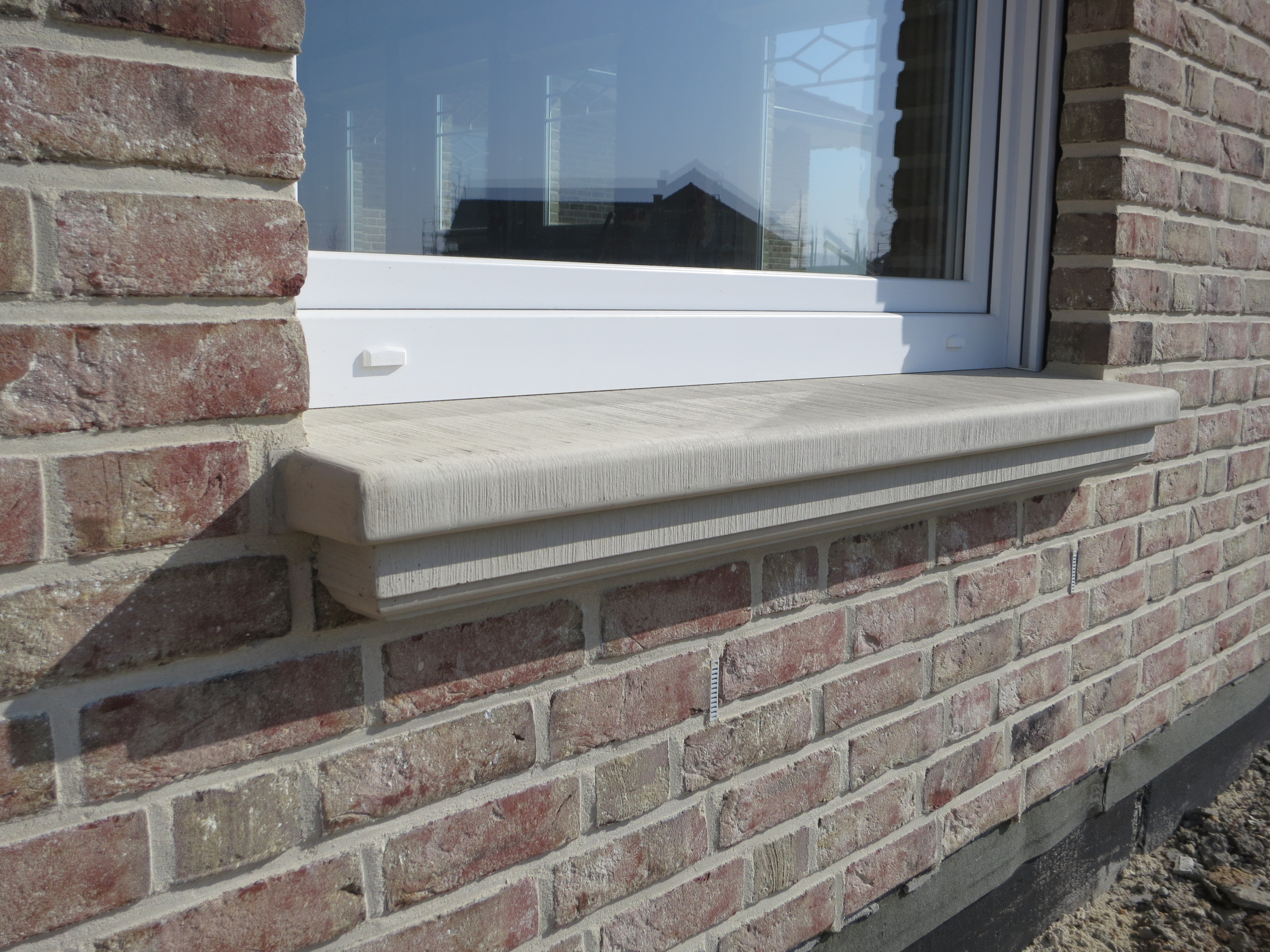 Außenfensterbank WSB 200 durchgefärbt betongrau