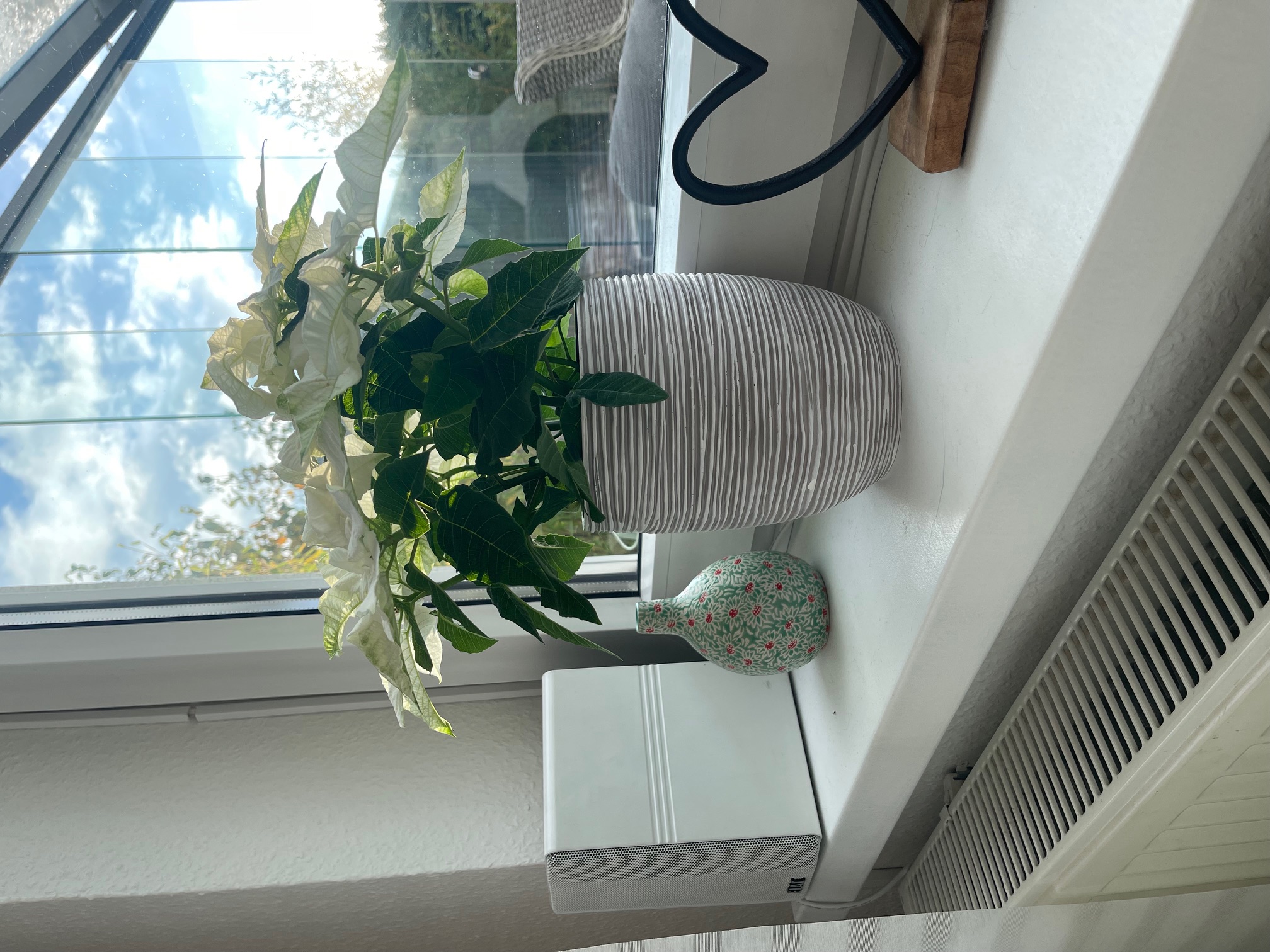 Innenfensterbank SLB 591 innen aus Beton, weiß lackiert