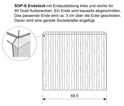 Zeichnung Sockelplatte SOP-S - 3