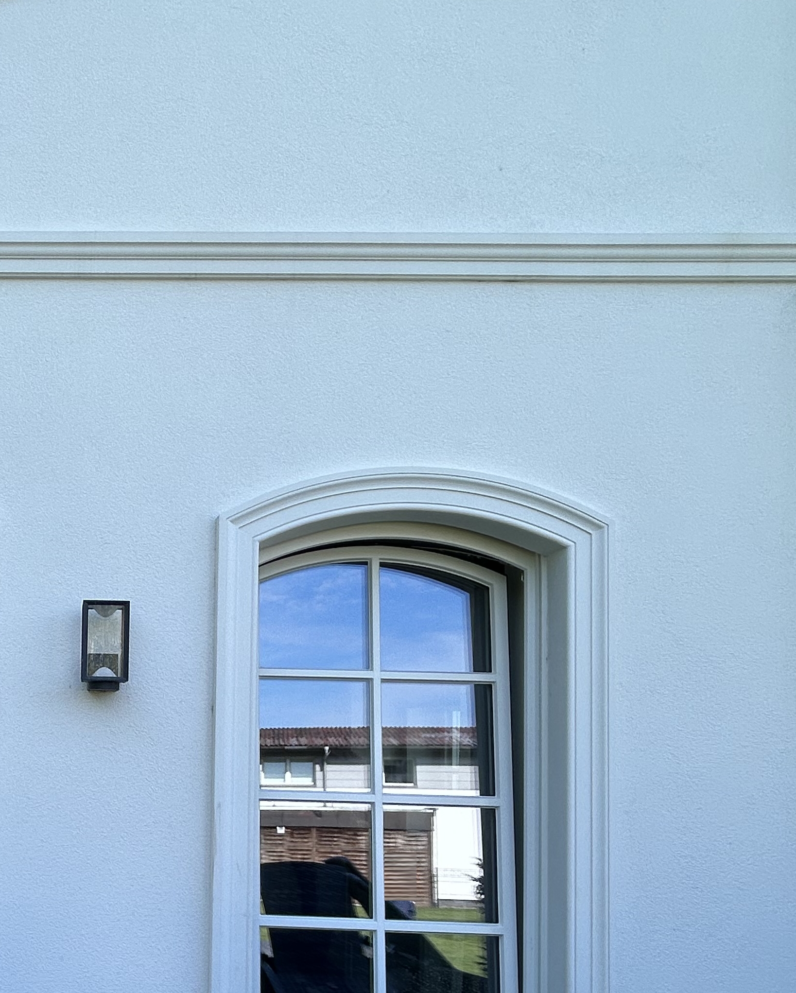 Türgewände FLG 500 flach, Kopf mit Radius und Gesimsprofil GP 14-06