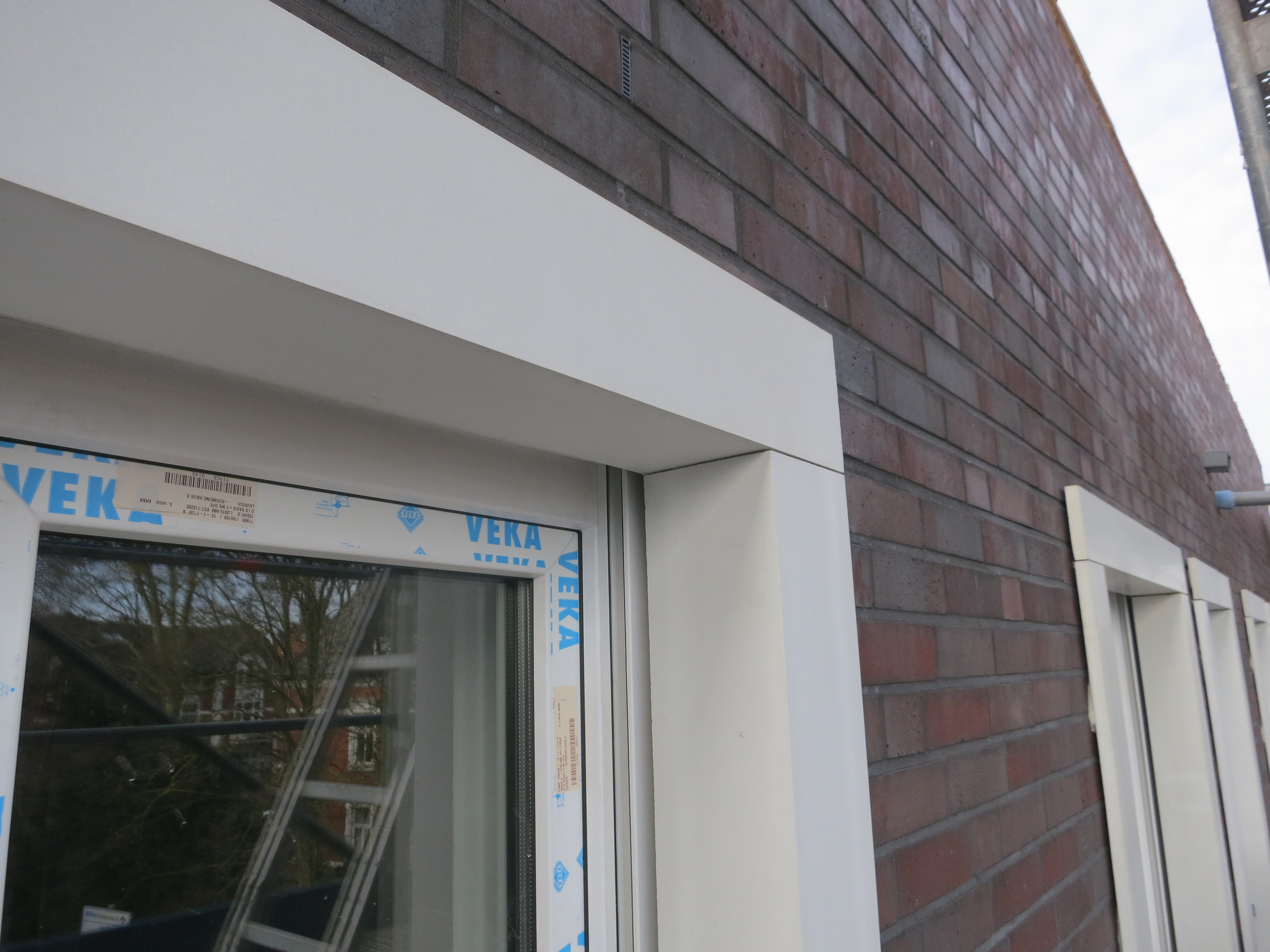 Glatte Gewände SLG 150 Winkel aus Beton