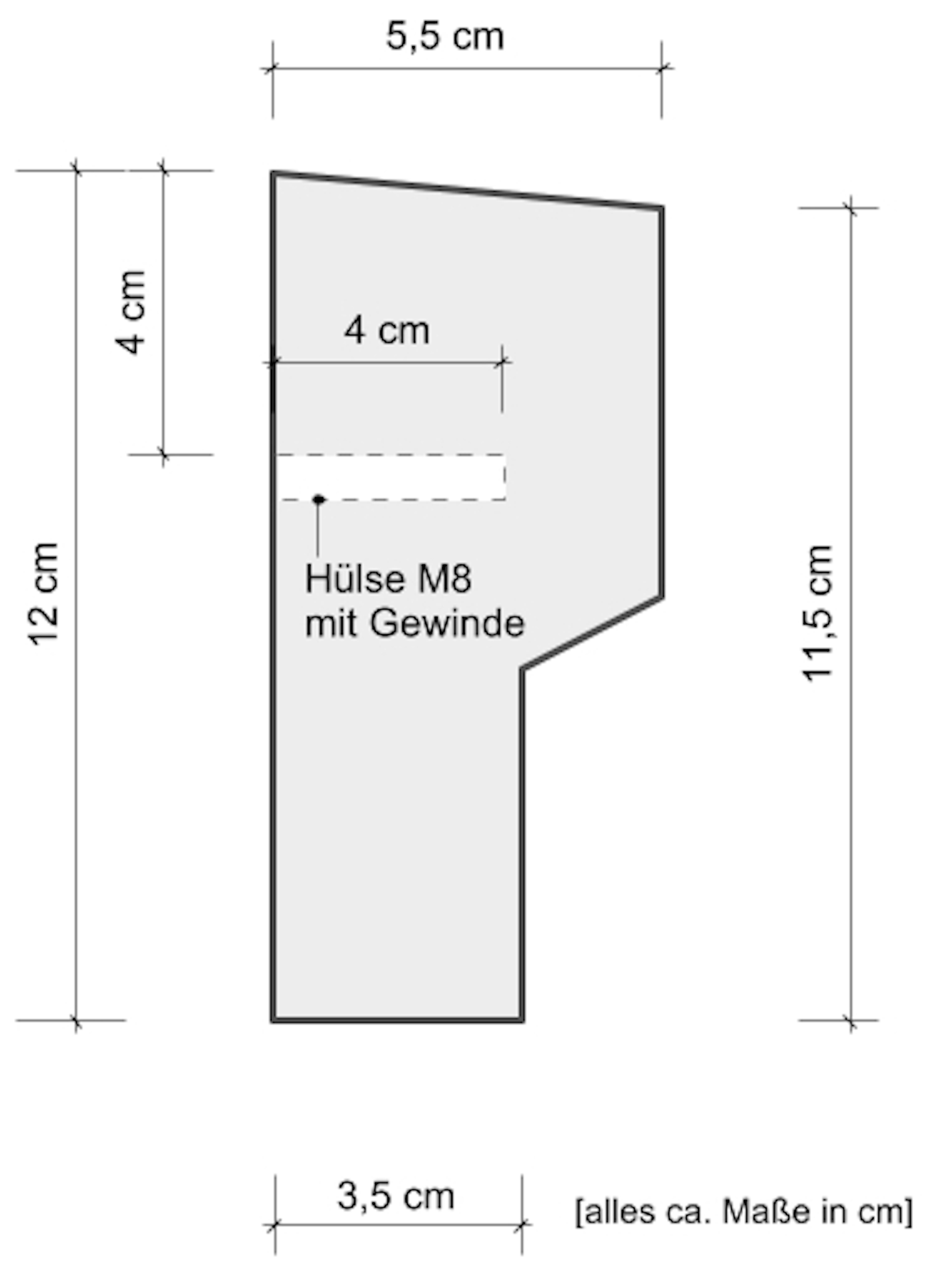 Zeichnung modernes Gesims GP 12-06 -1