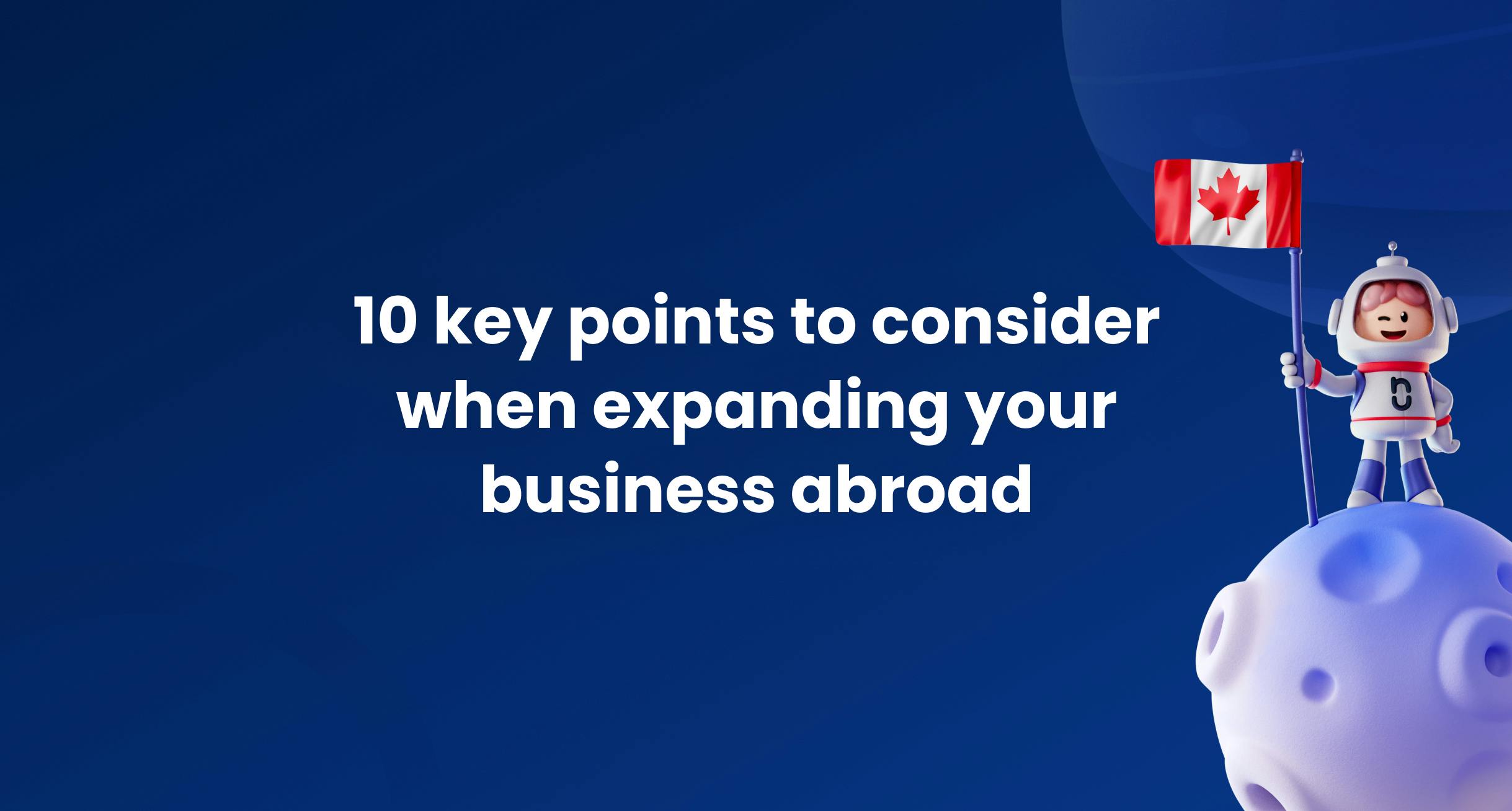 Nightborn - 10 key points to consider when expanding your business abroad