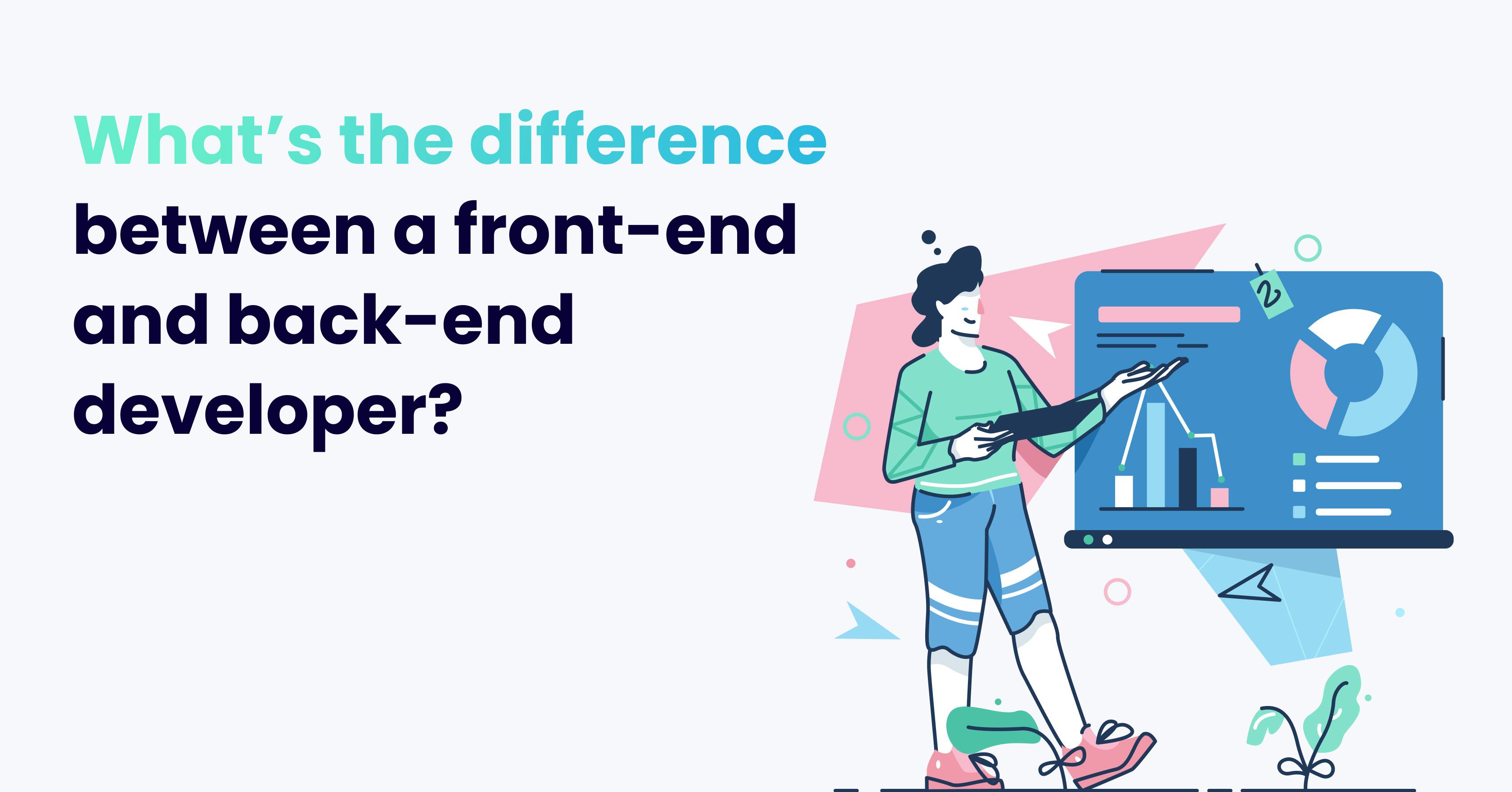 Nightborn - What's the difference between a front-end & back-end developer?