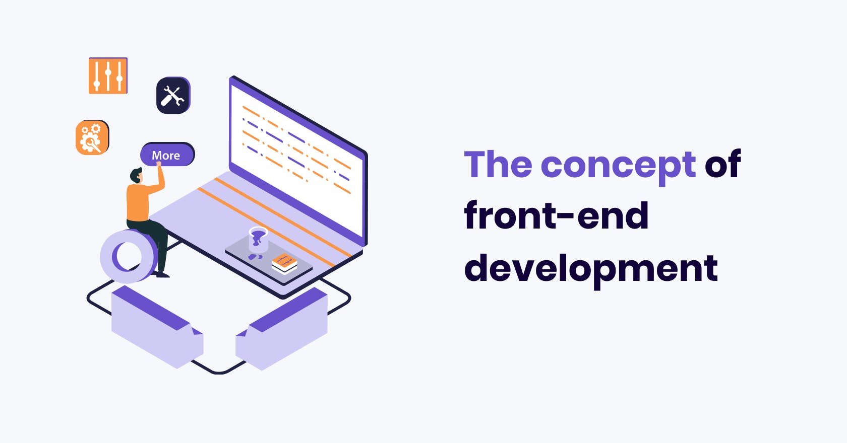 Nightborn - The concept of front-end development