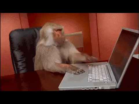Stressful Ape Programmer