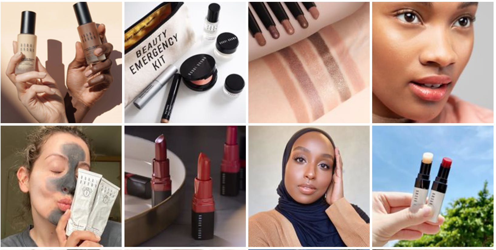 Bobbi brown - Facebook Grid