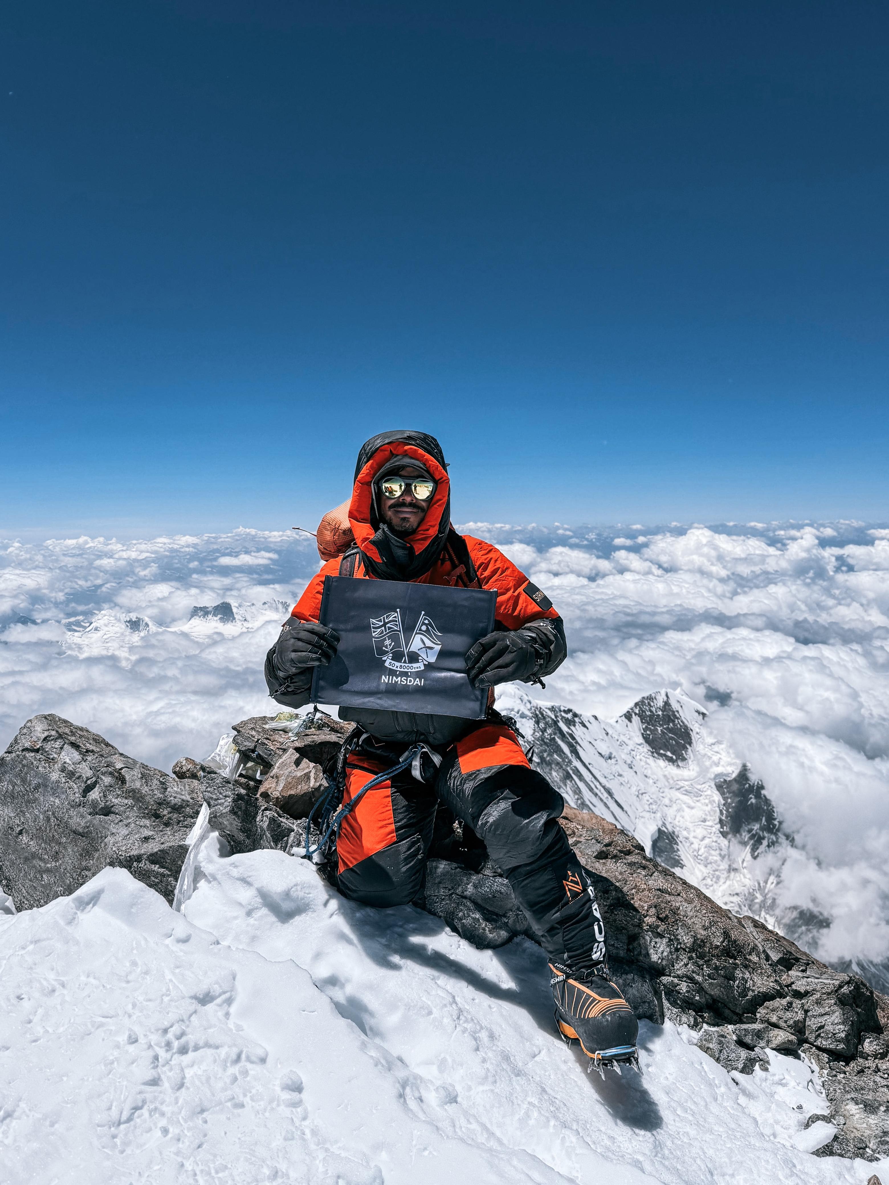 Nimsdai Purja On Nanga Parbat