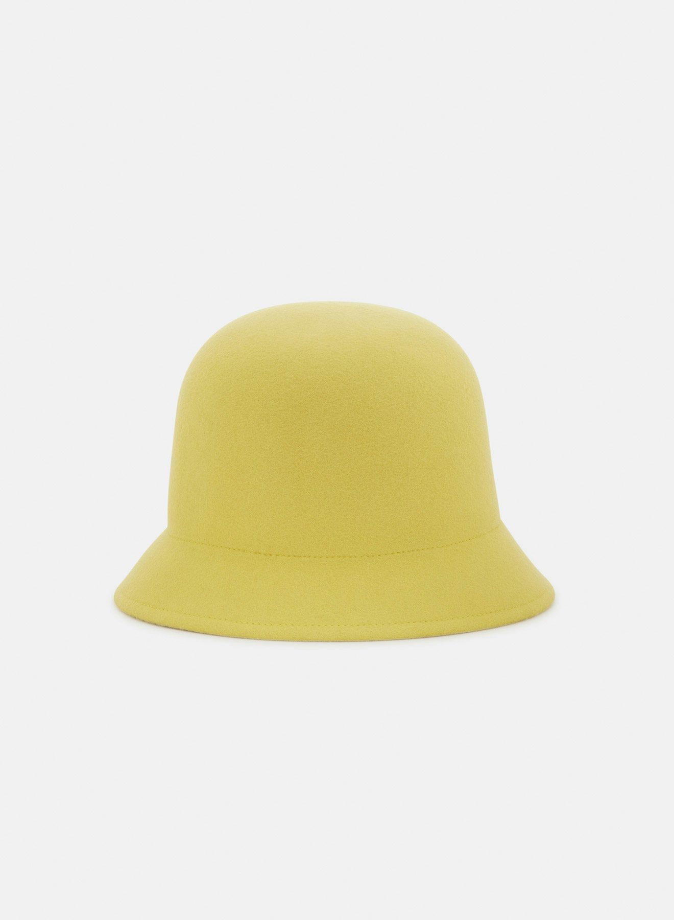 Felted wool hat yellow - Nina Ricci