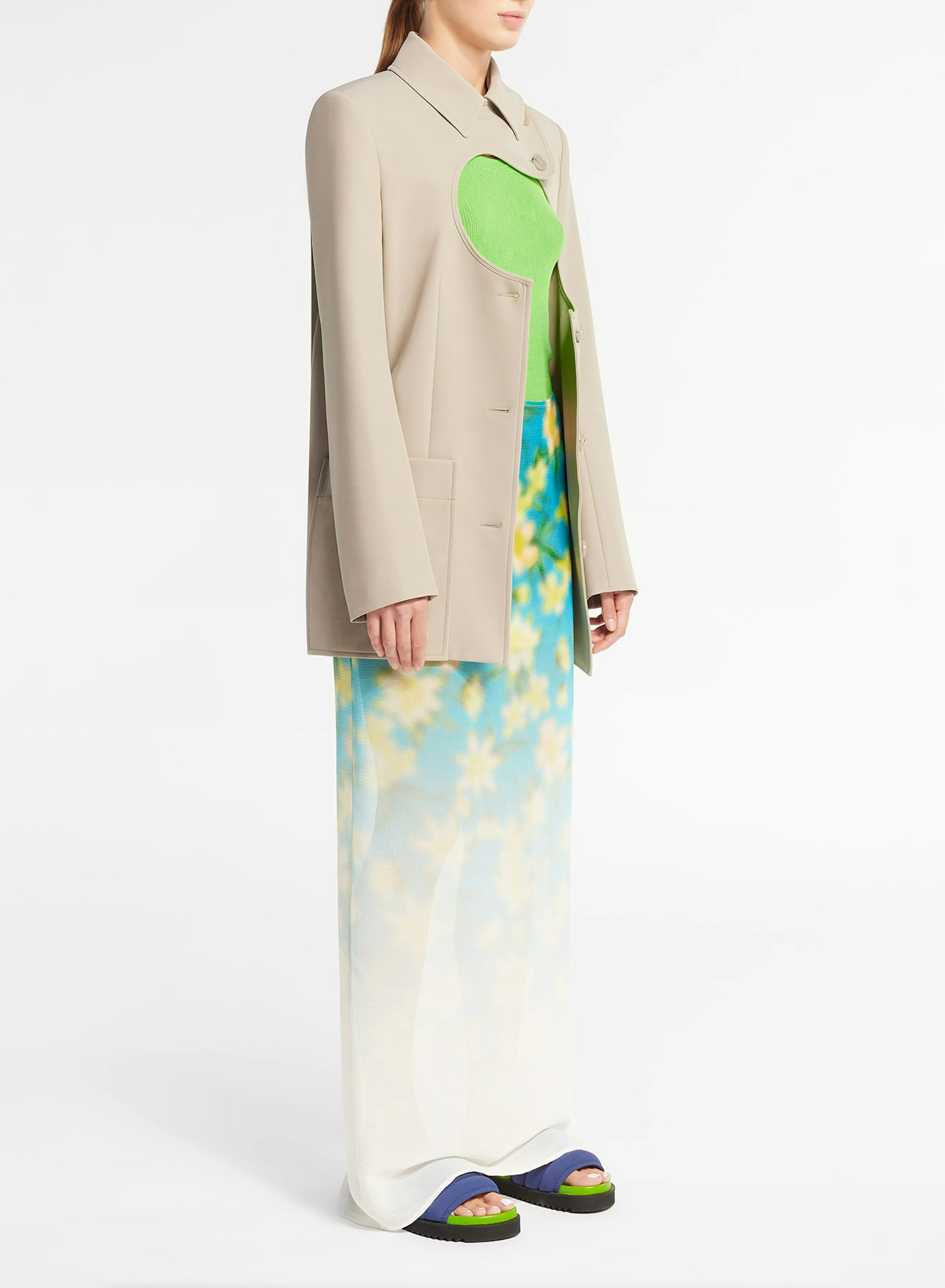 Débardeur en Maille Fine Vert Pomme - Nina Ricci