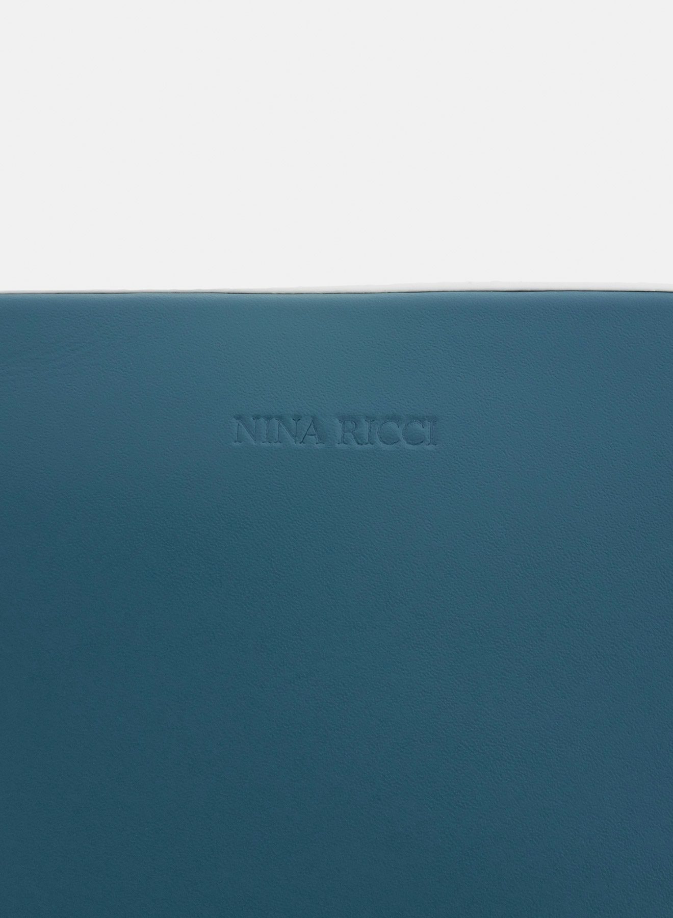 Leather camera bag blue duck - Nina Ricci