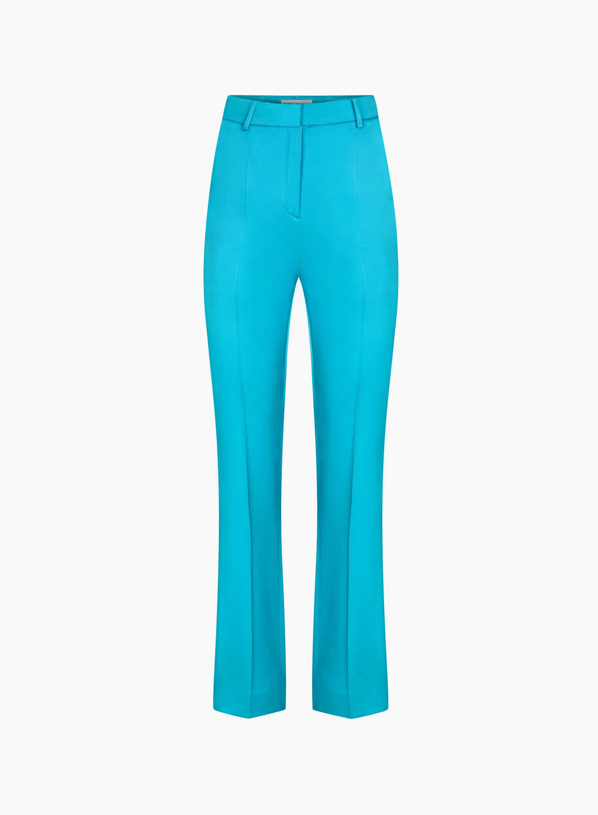 Straight Cady Pants Blue - Nina Ricci