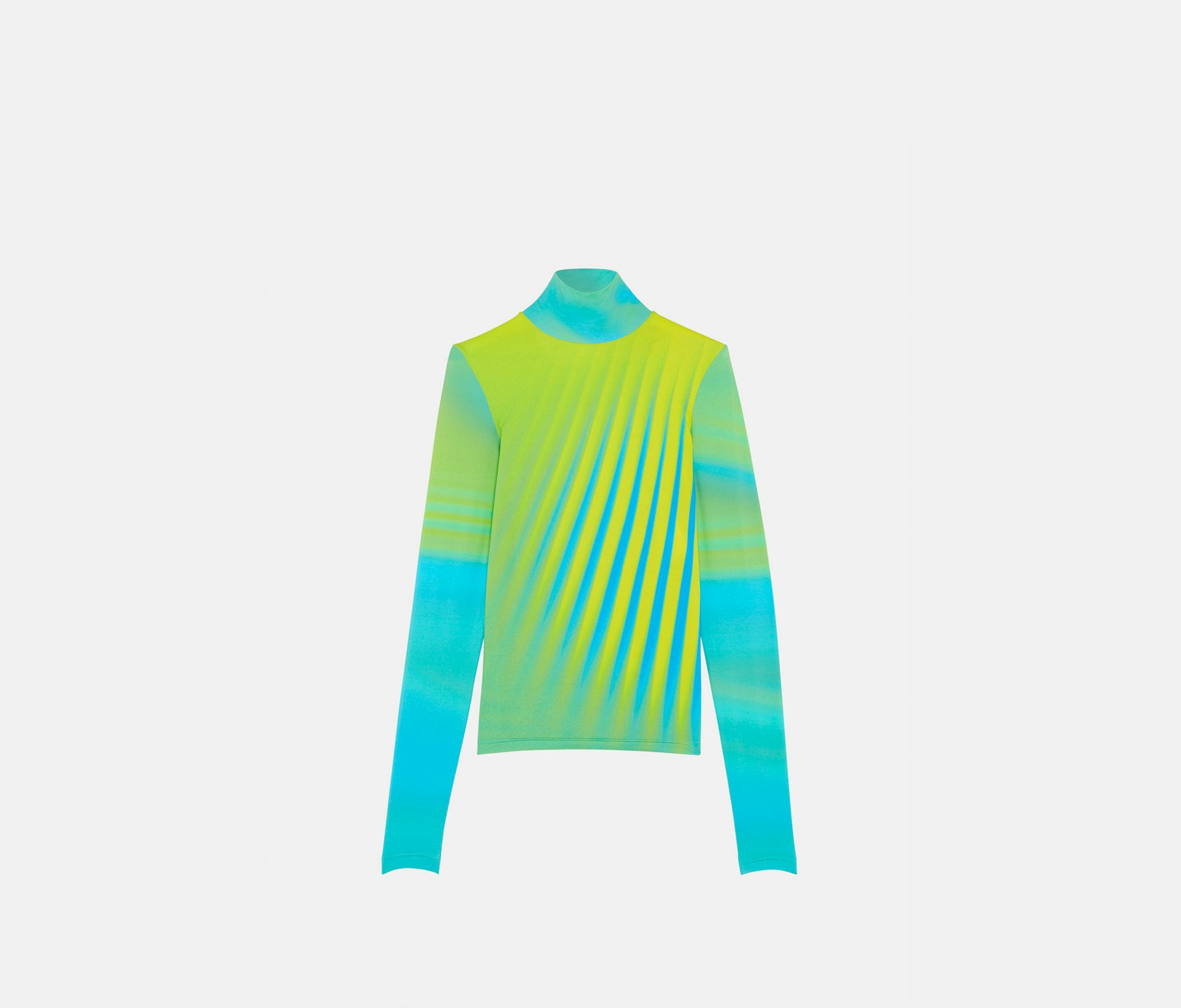 Jersey t-shirt green blue yellow - Nina Ricci