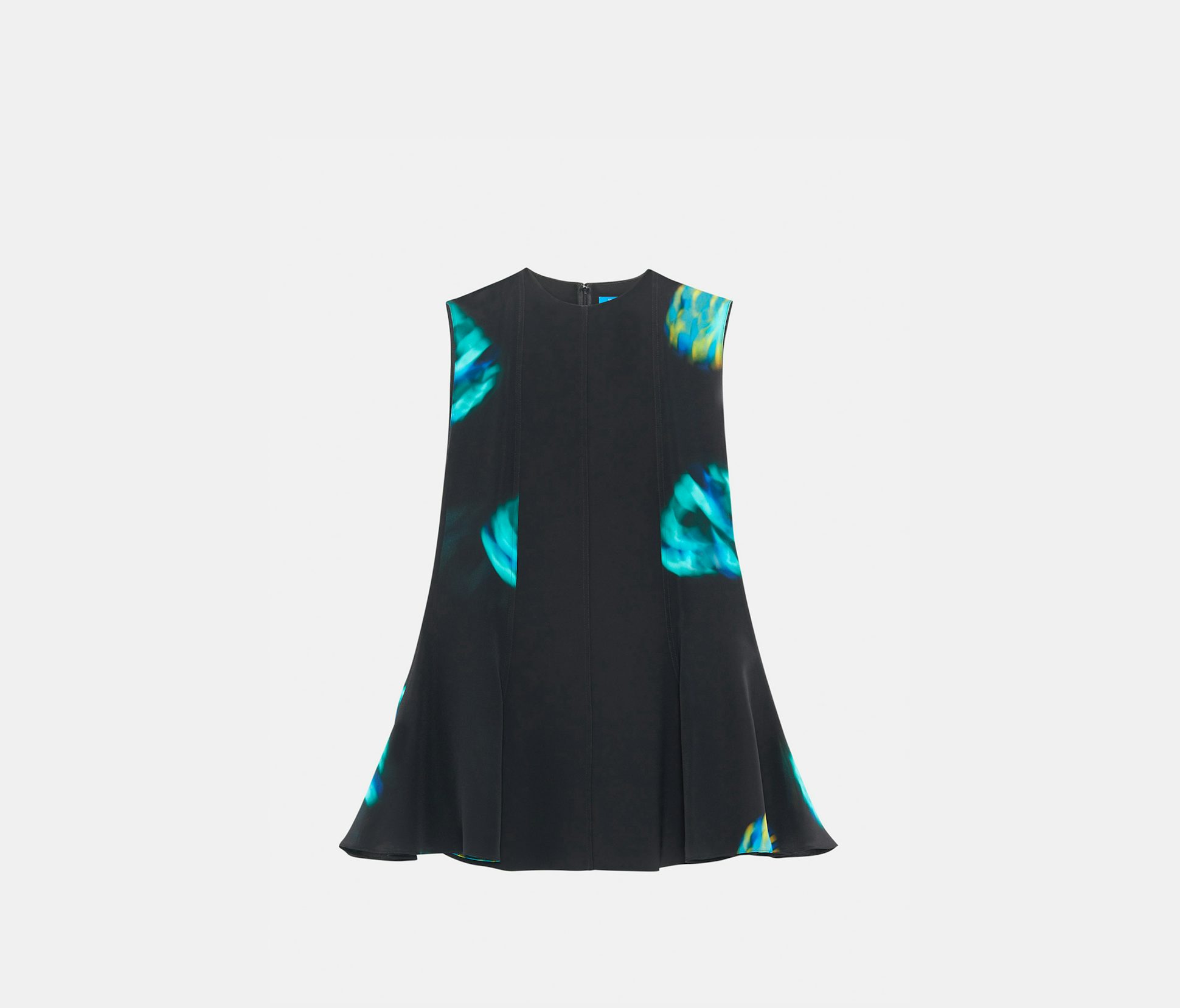 Bimaterial dress black - Nina Ricci