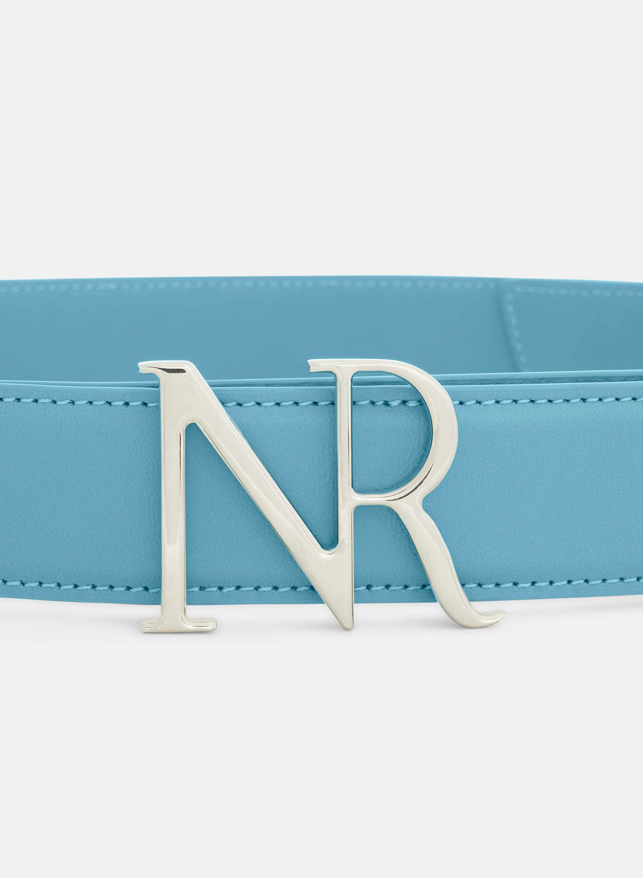 Leather belt light blue - Nina Ricci