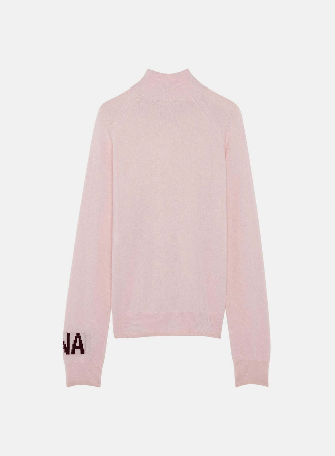 Intarsia cashmere sweater pink - Nina Ricci