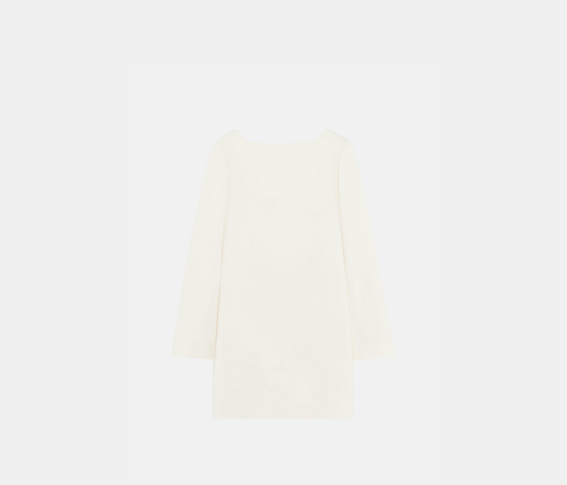 Recycled gabardine dress ecru - Nina Ricci
