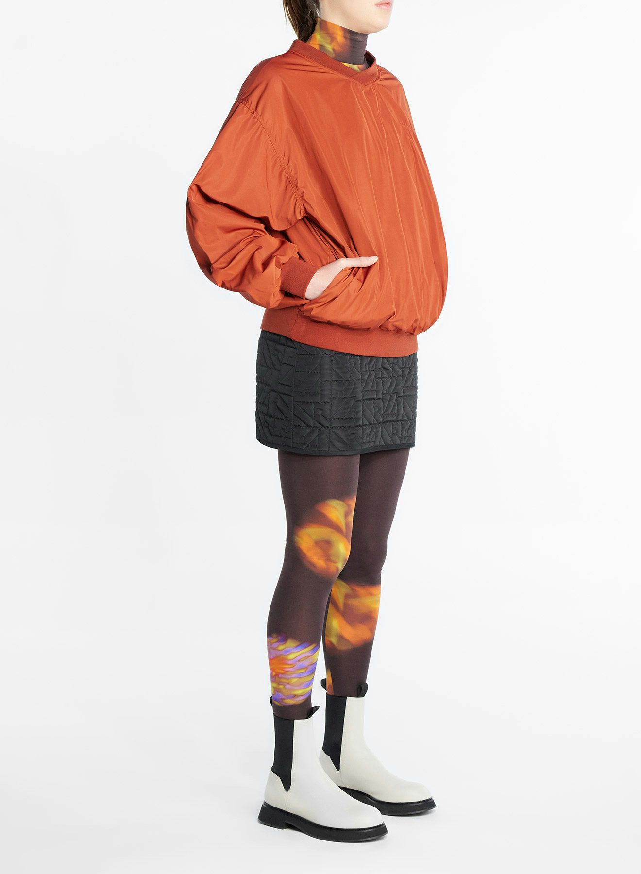 Sweatshirt in technical material brick - Nina Ricci