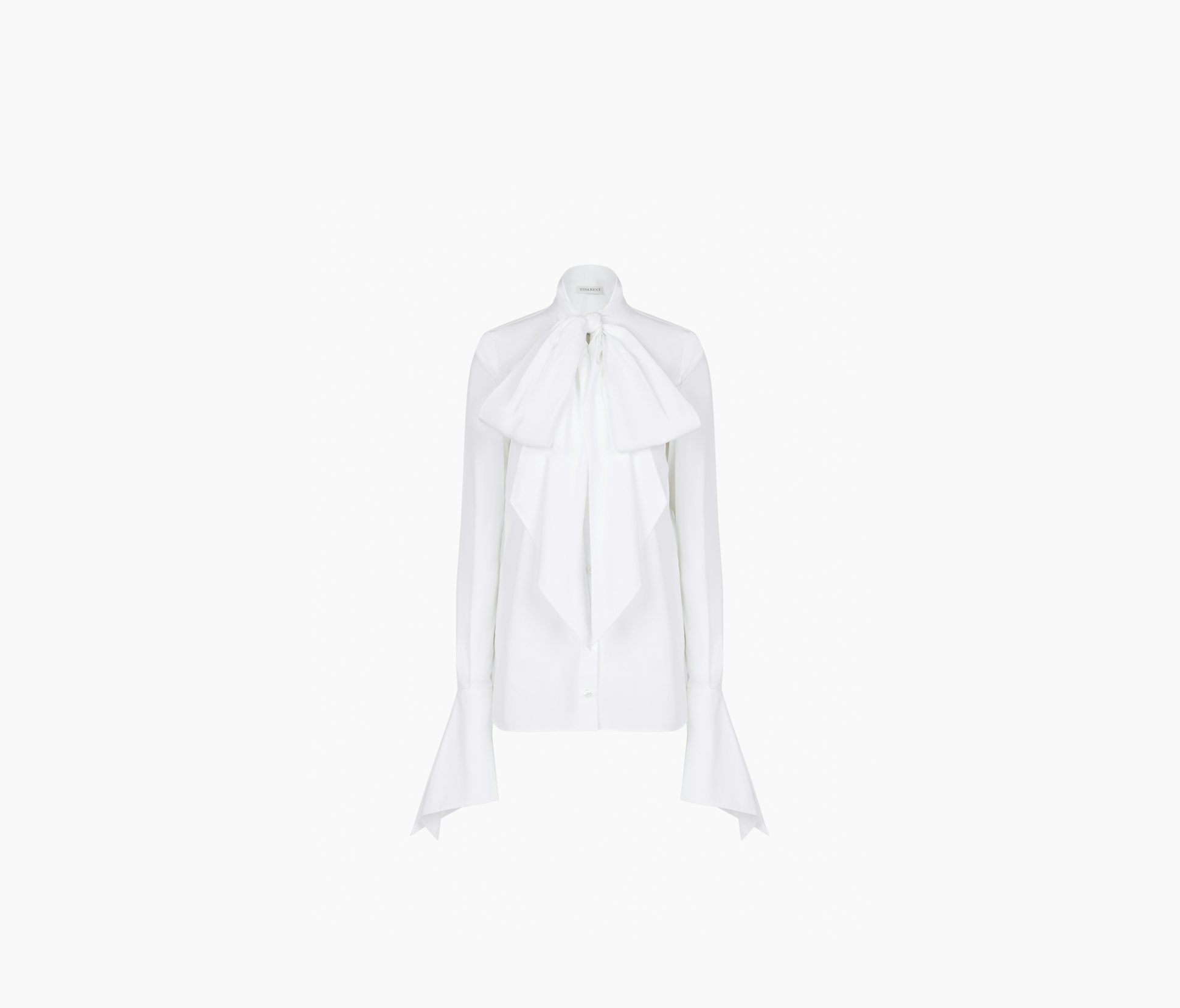 Chemise Lavallière En Popeline 34