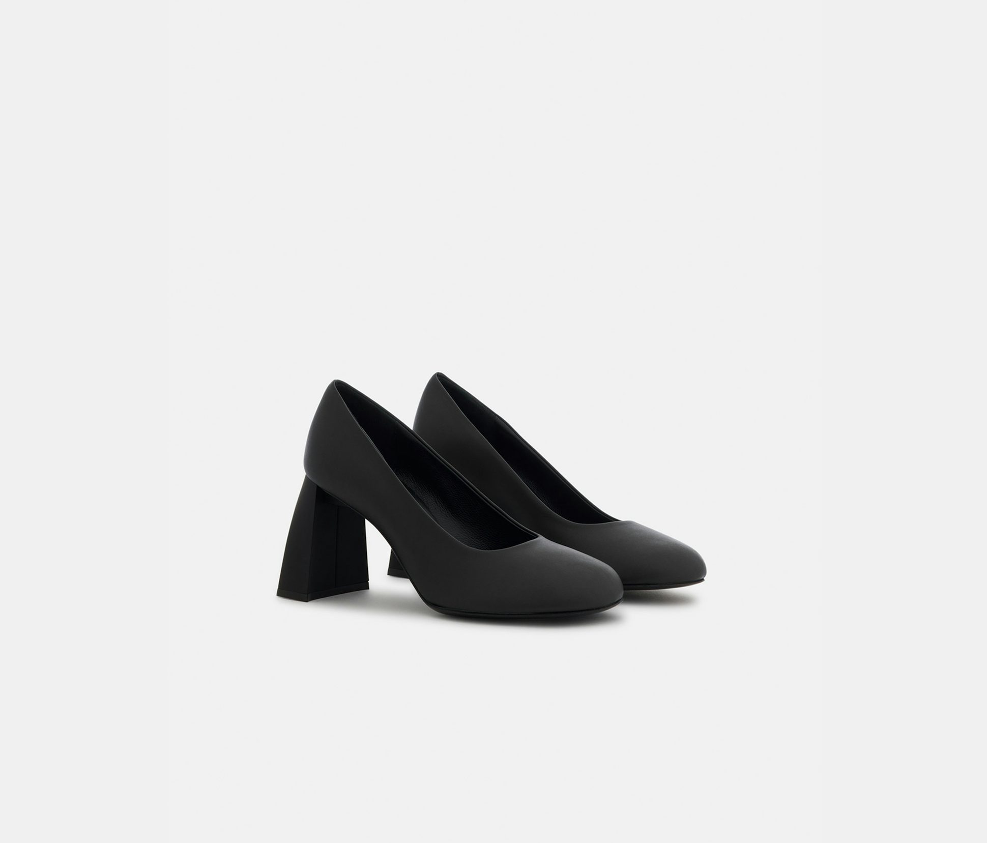 Escarpins en cuir de veau noir - Nina Ricci