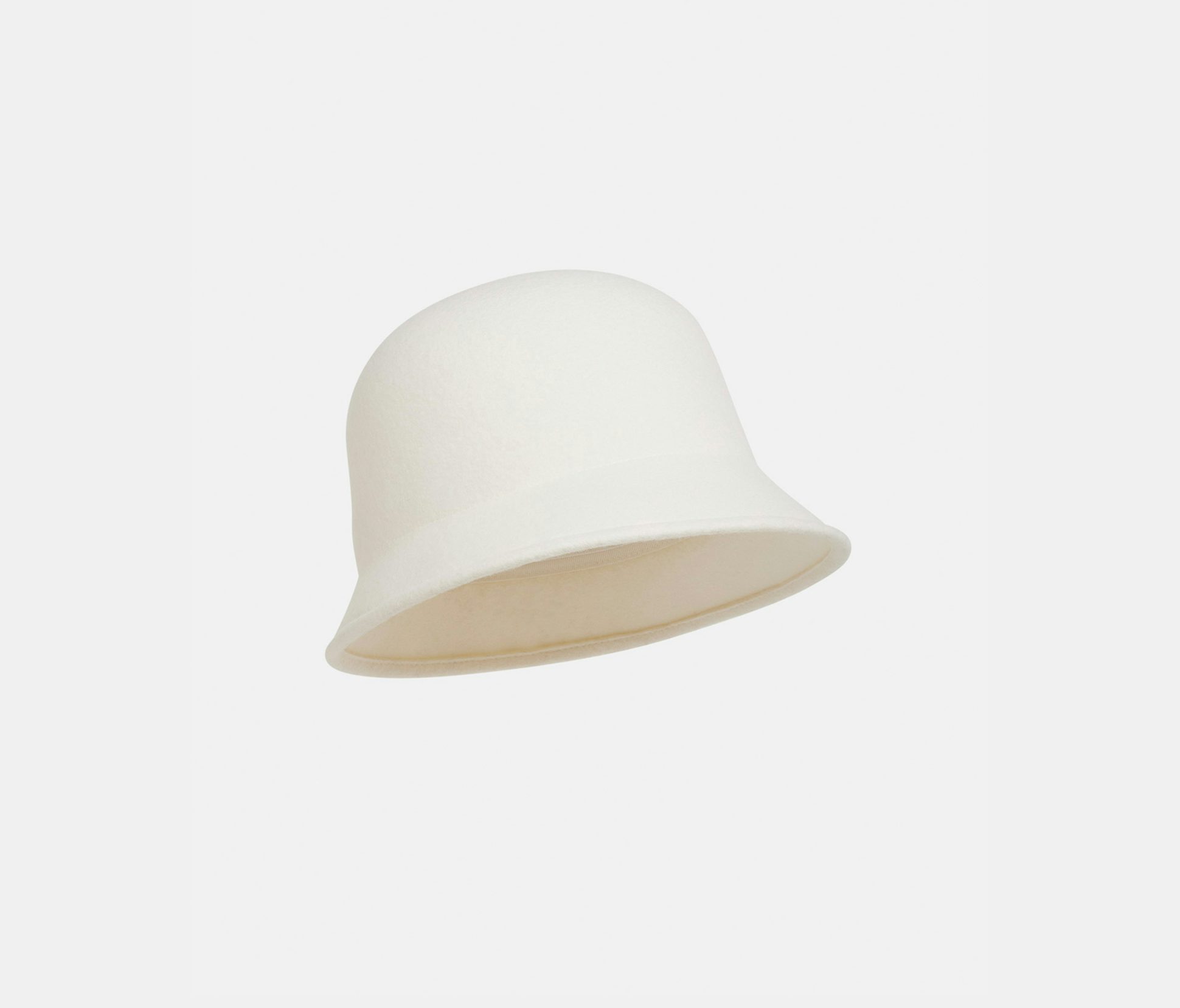 Felted wool hat natural - Nina Ricci
