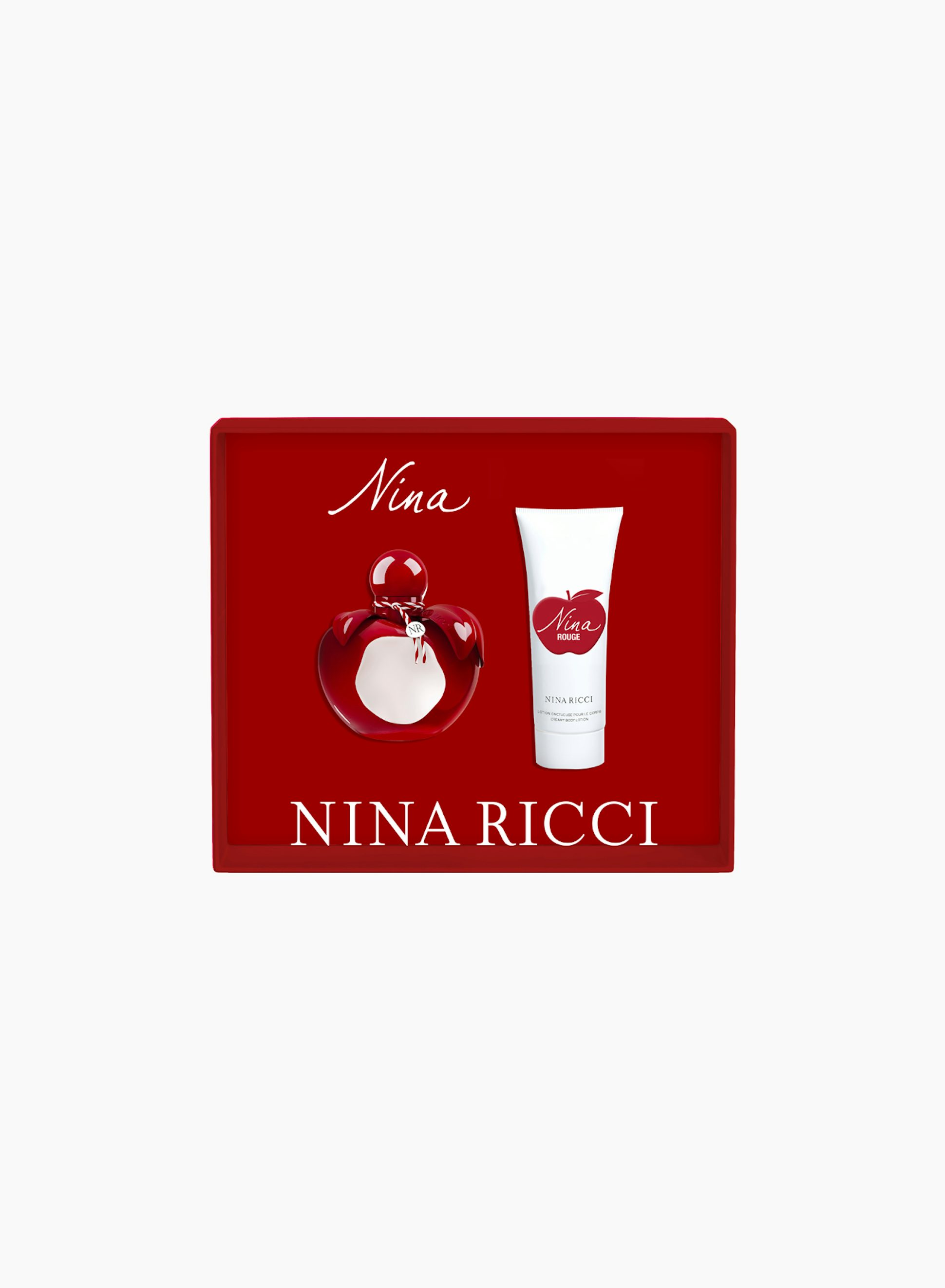 Nina Rouge Set 80ml & Body Lotion - Nina Ricci