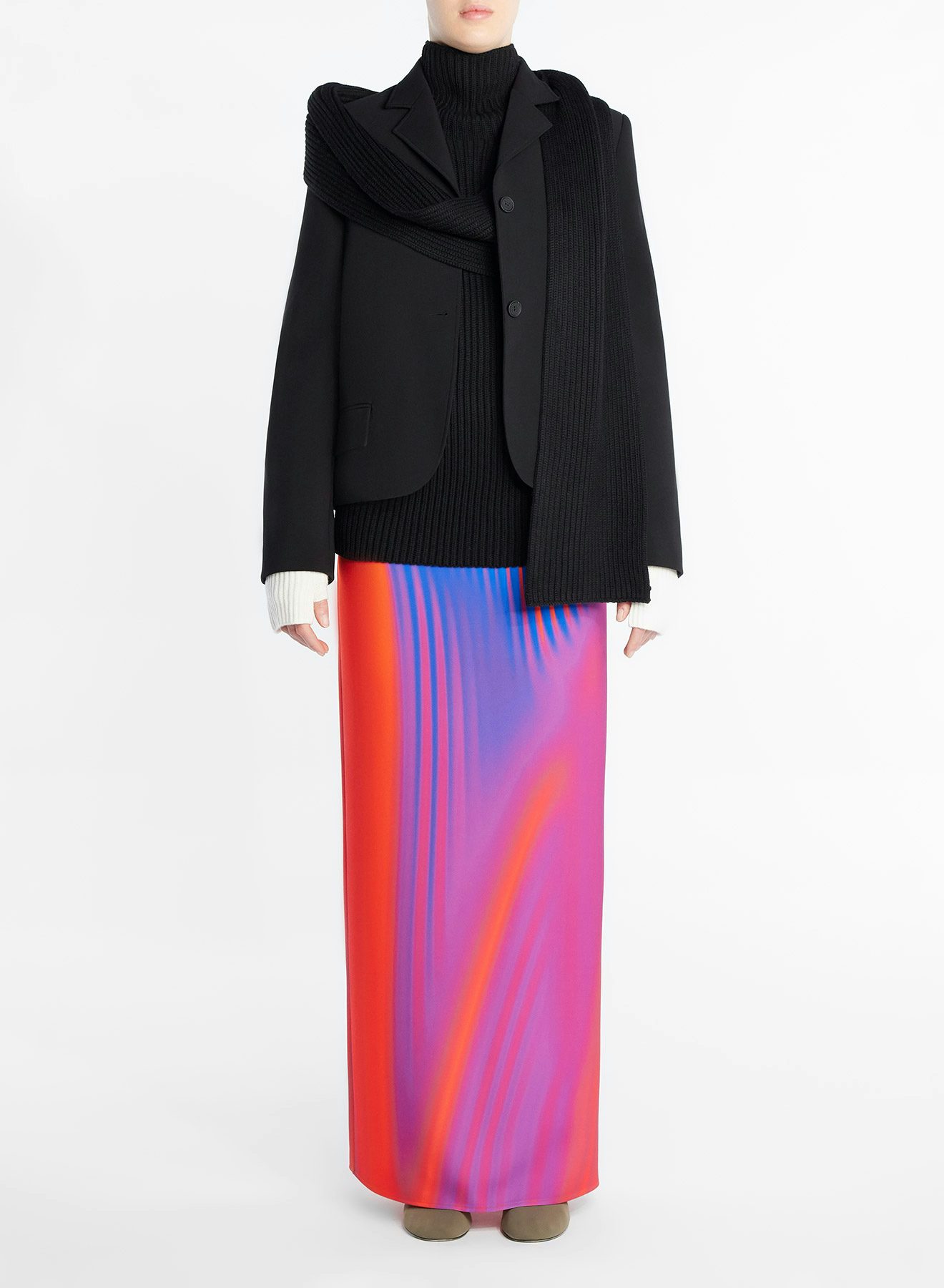 Recycled gabardine jacket black - Nina Ricci