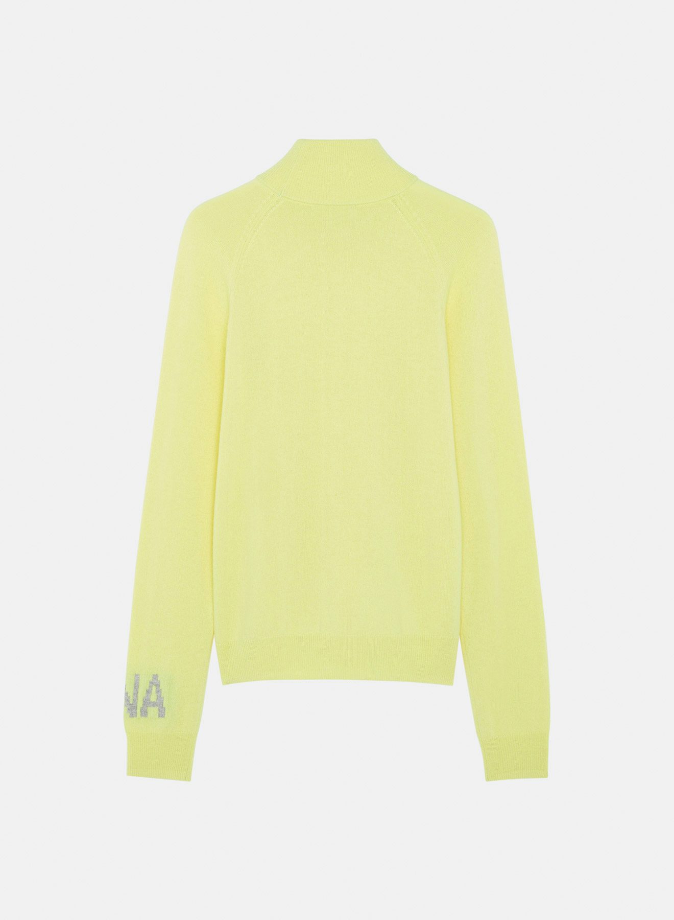 Intarsia cashmere sweater lemon - Nina Ricci