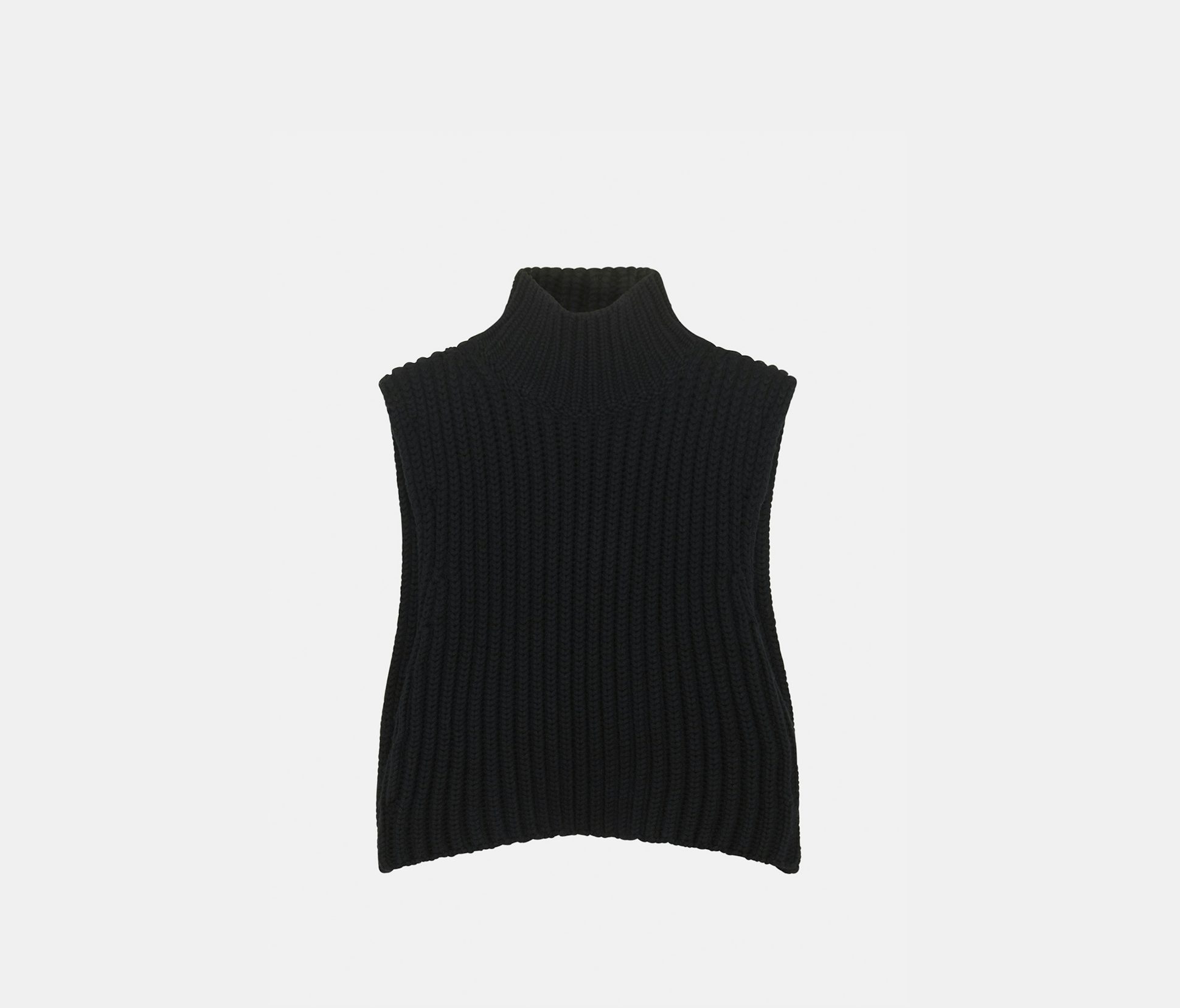 Woolen ribs sweater black - Nina Ricci