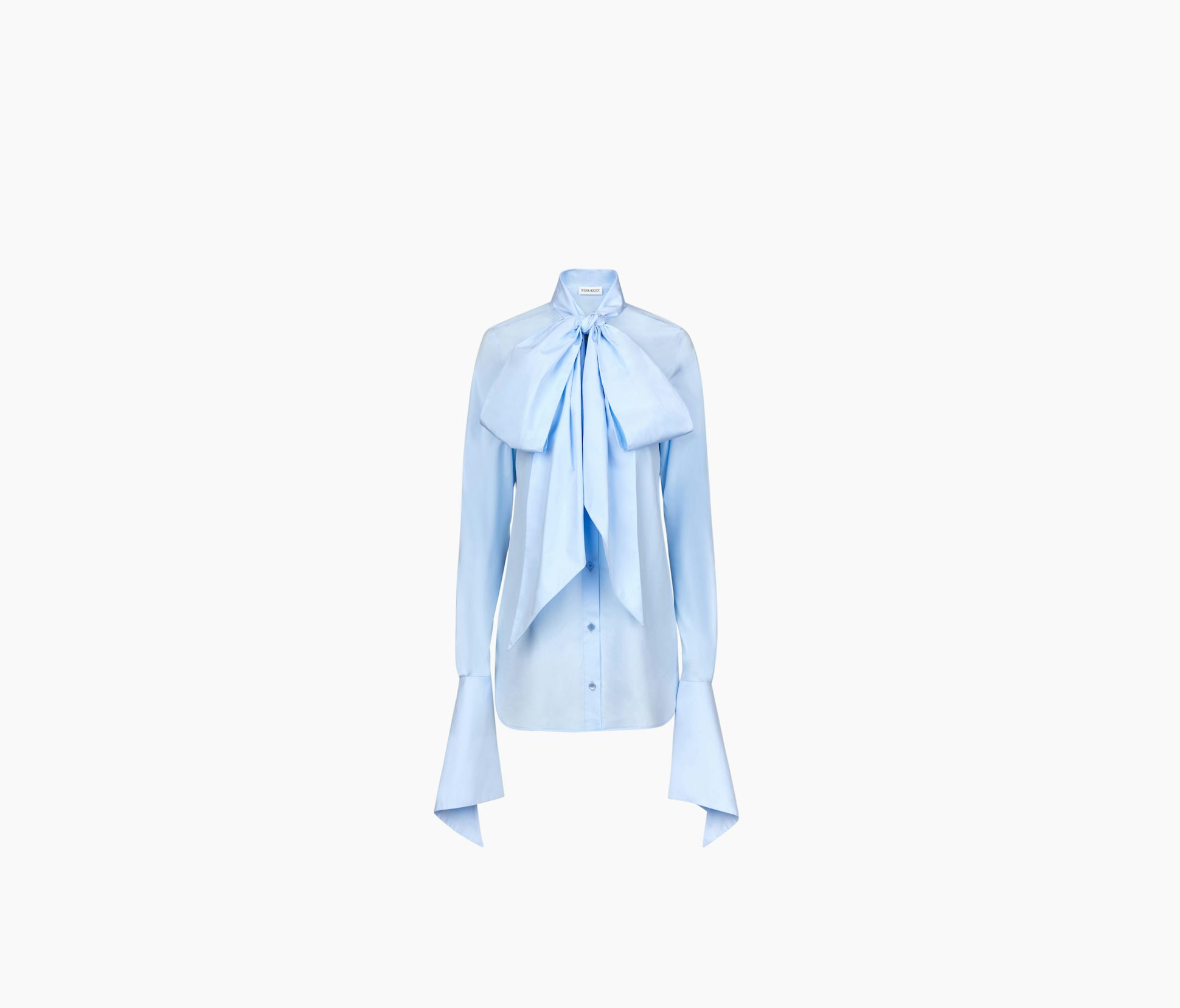 Chemise Lavallière En Popeline 34