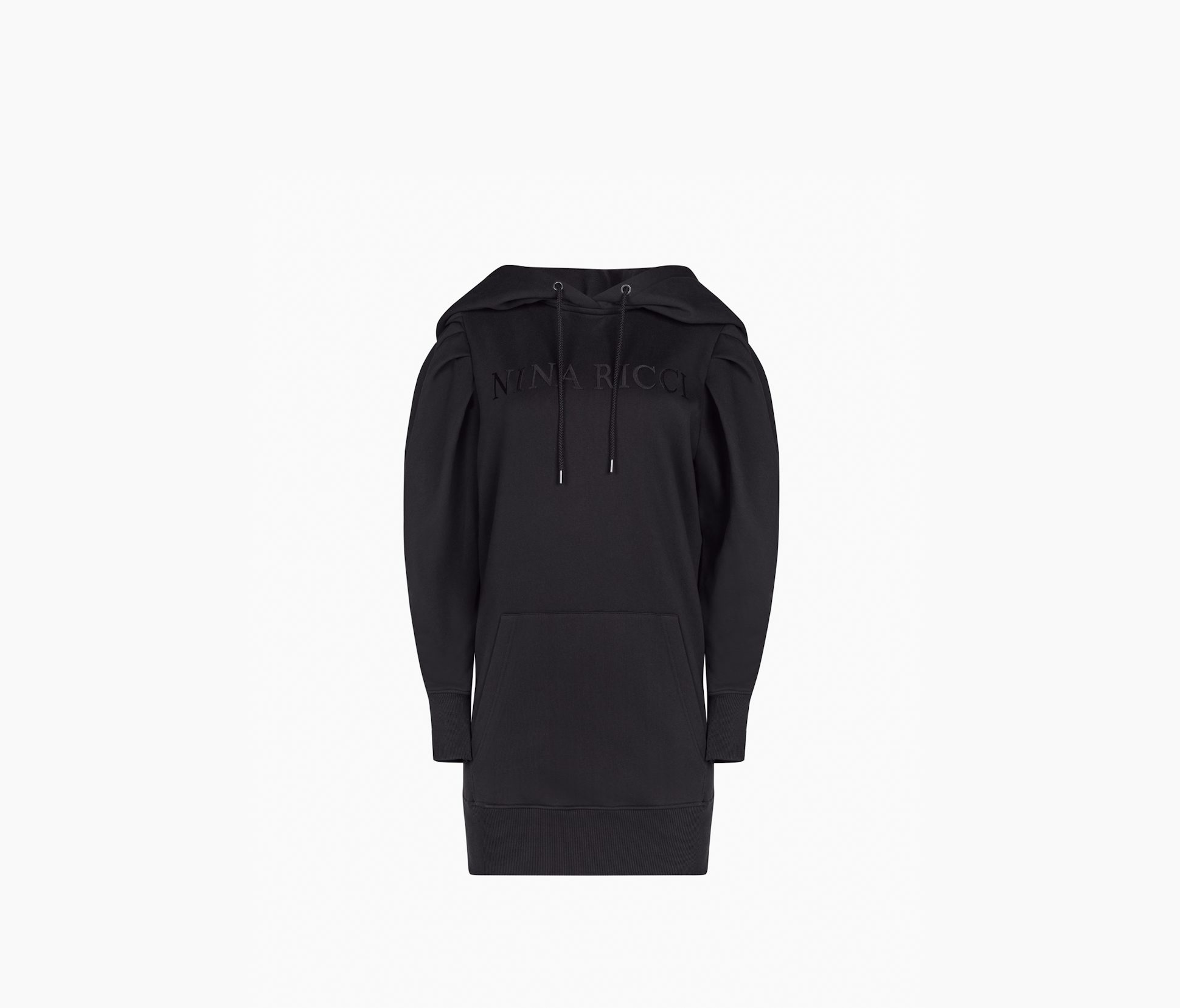 Logo Fleece Hoodie Dress XS