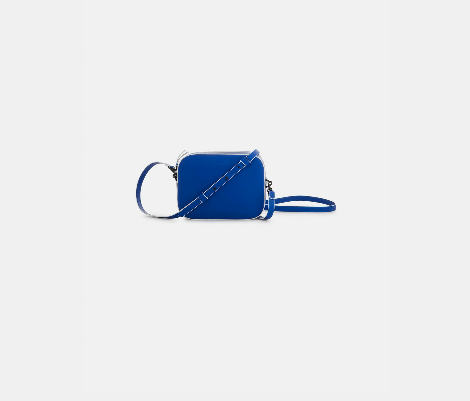 Leather camera bag klein blue - Nina Ricci