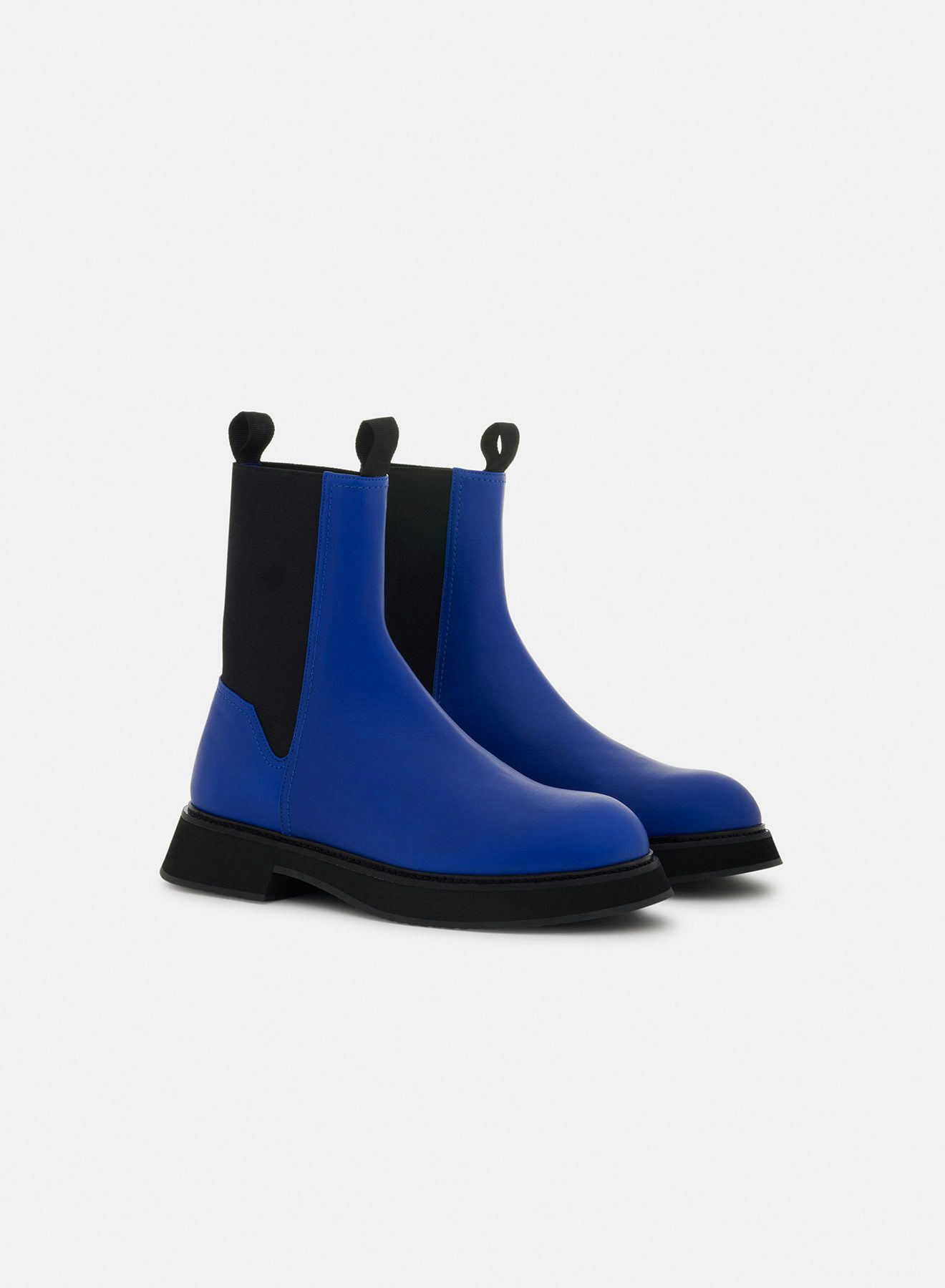 Calf leather boots klein blue - Nina Ricci