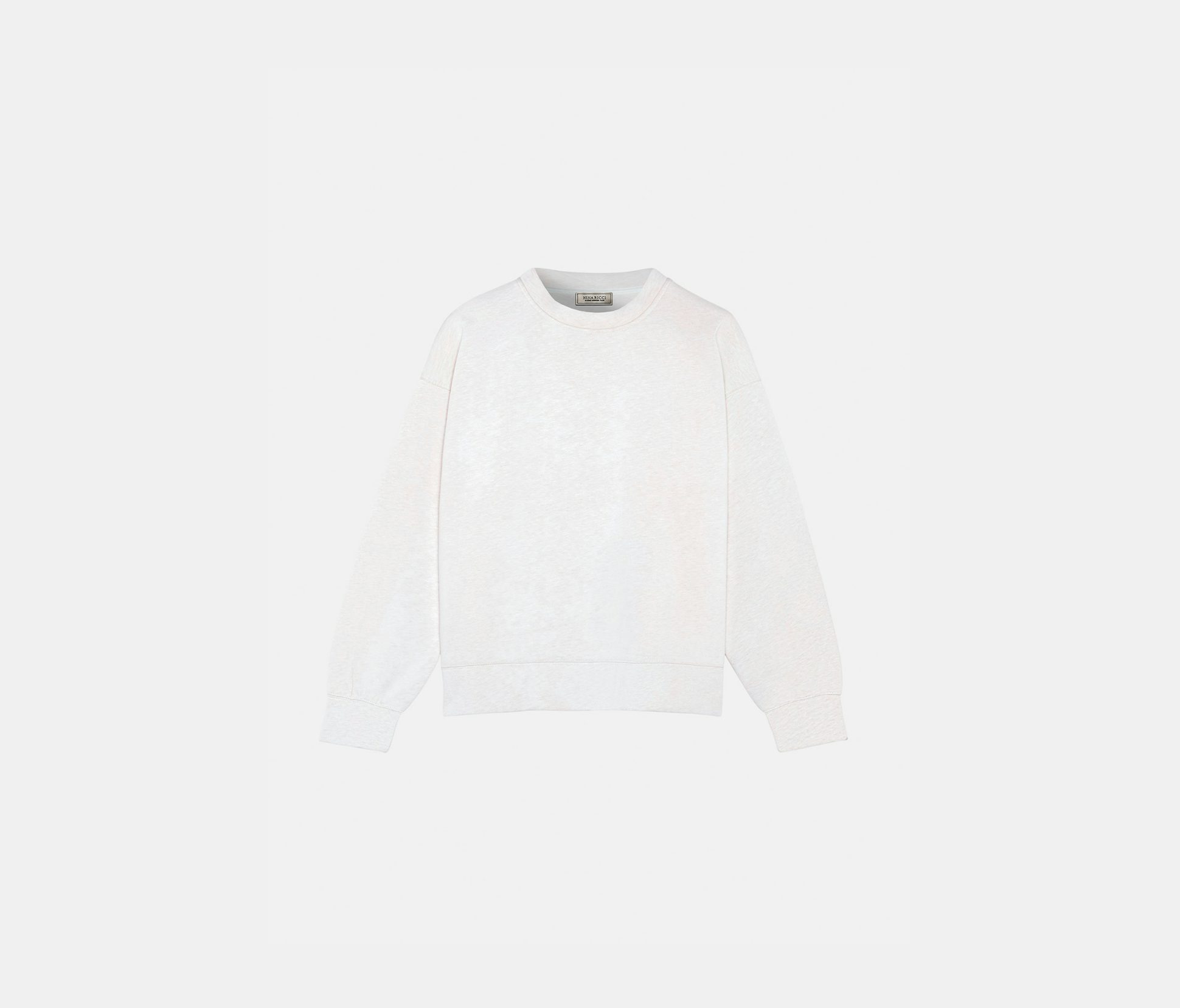 Jersey cotton sweatshirt ecru - Nina Ricci