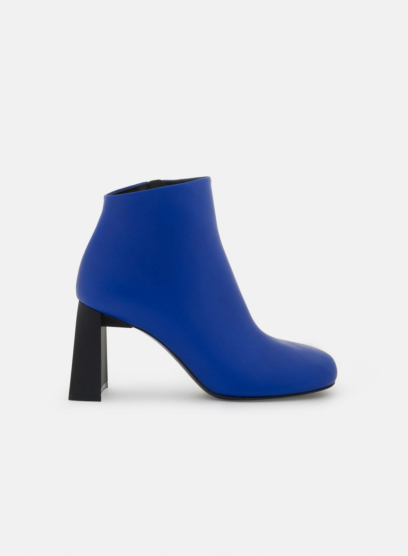 Calf leather ankle boots klein blue - Nina Ricci