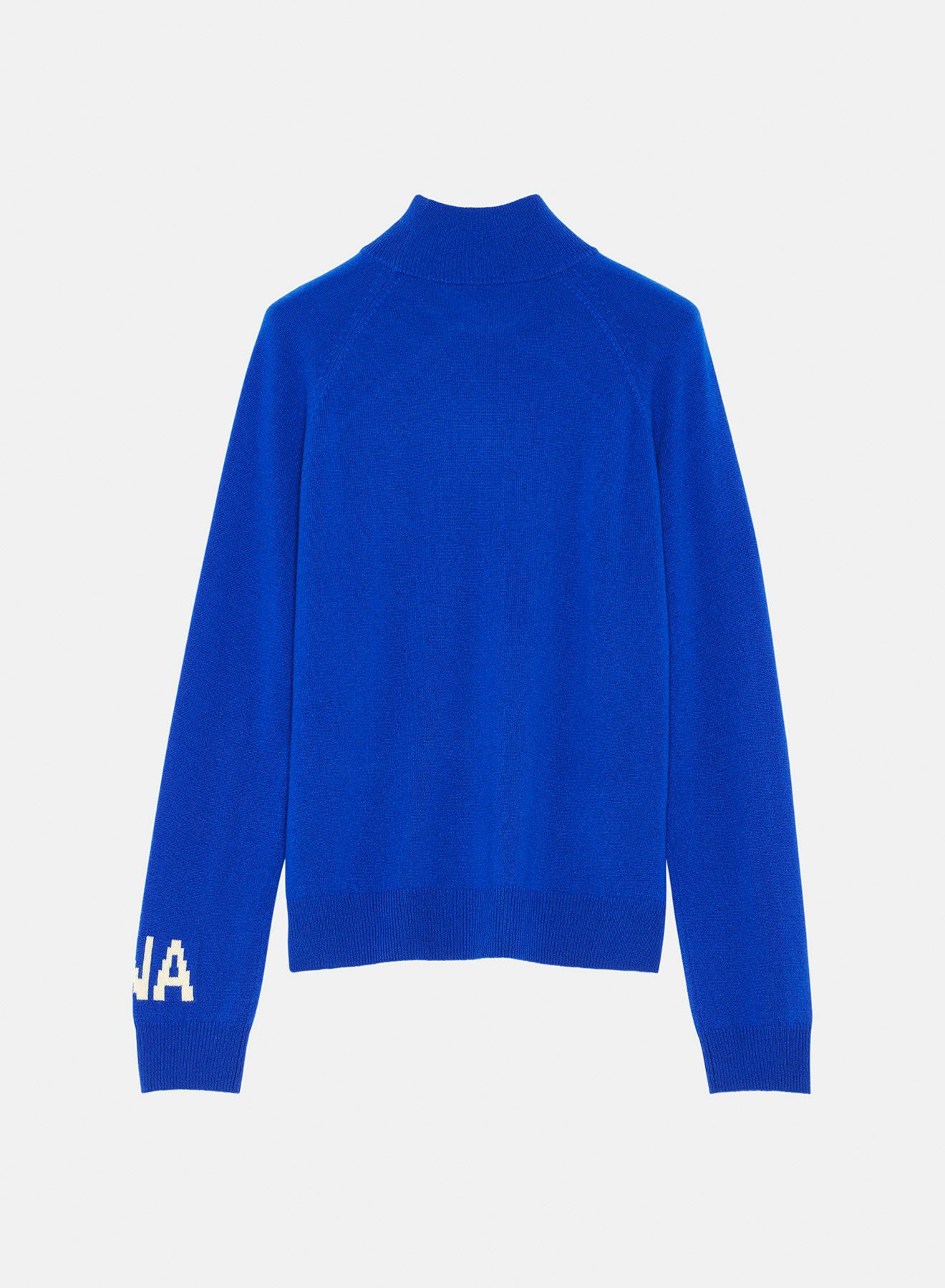 Intarsia cashmere sweater klein blue - Nina Ricci