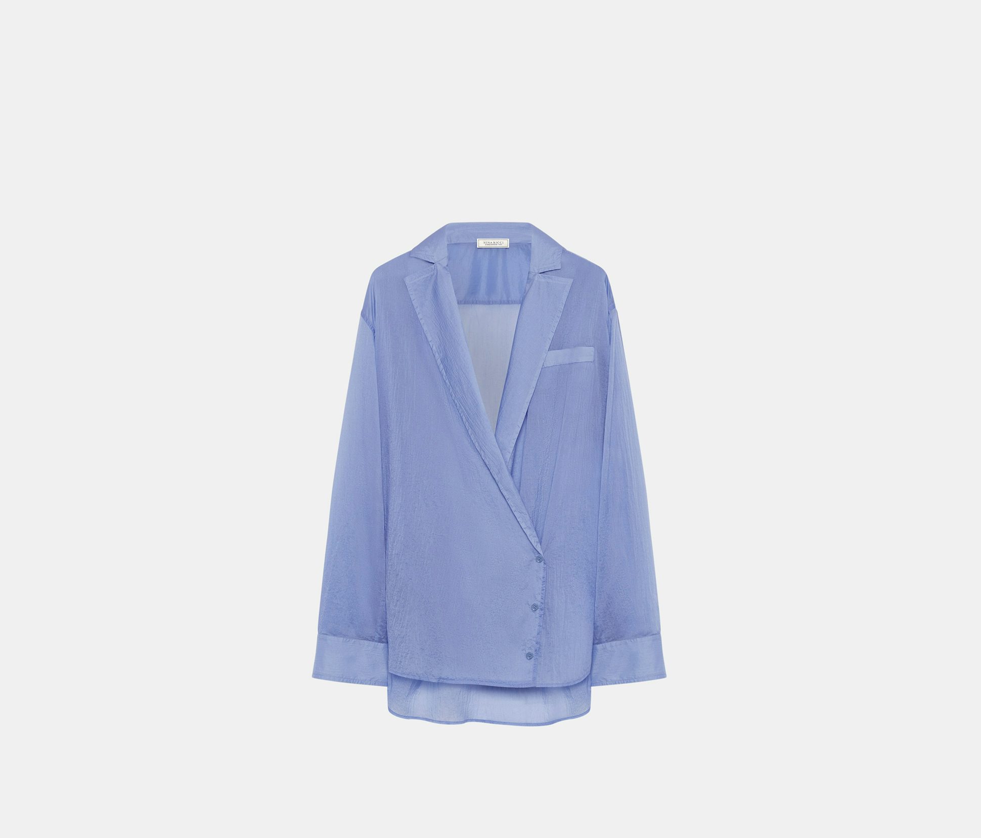 Blouse Cache-Cœur en Nylon