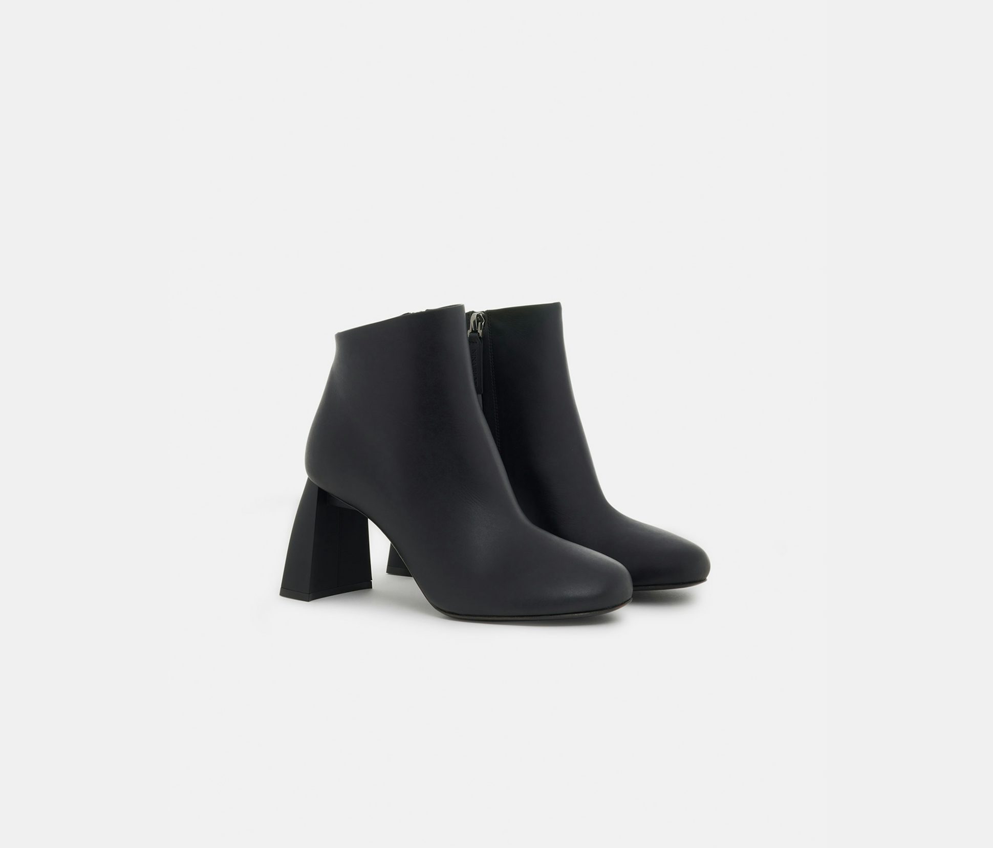 Calf leather ankle boots black - Nina Ricci
