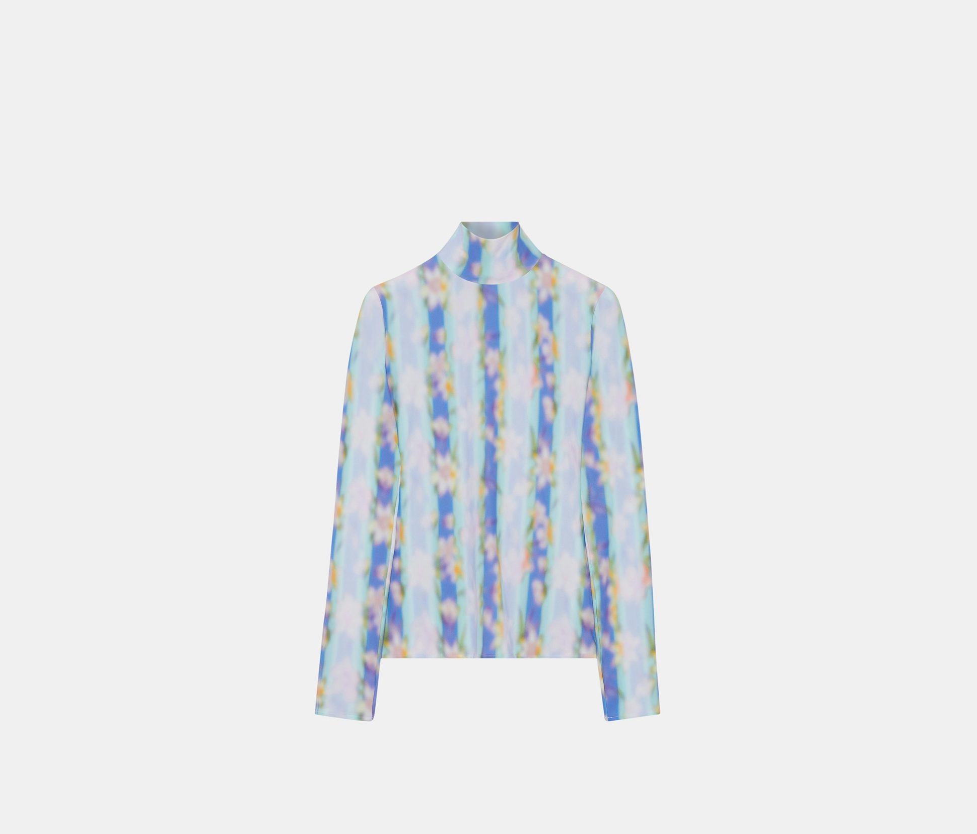 Camiseta de manga larga y cuello alto