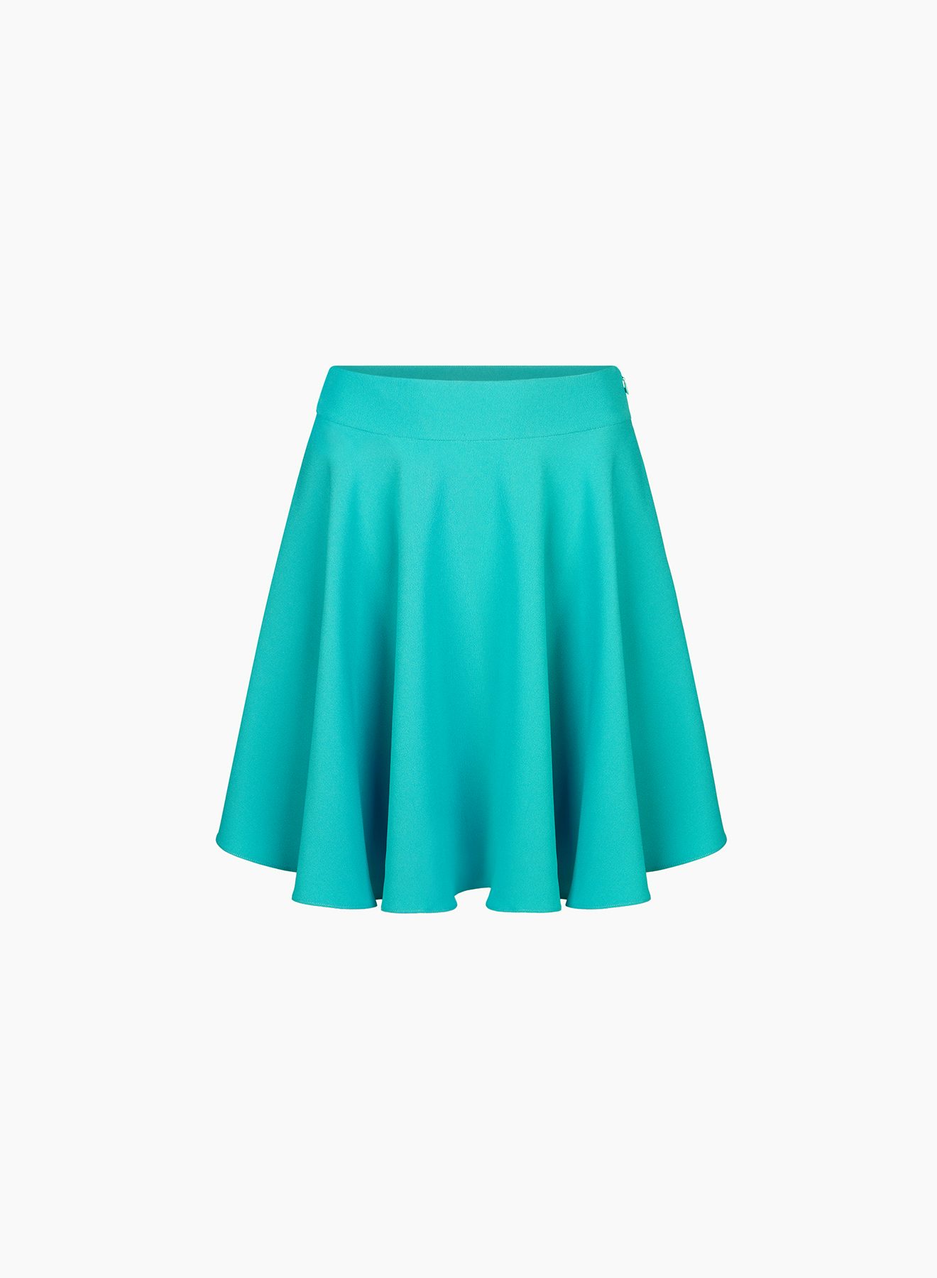 Mini Cady Skater Skirt Blue - Nina Ricci