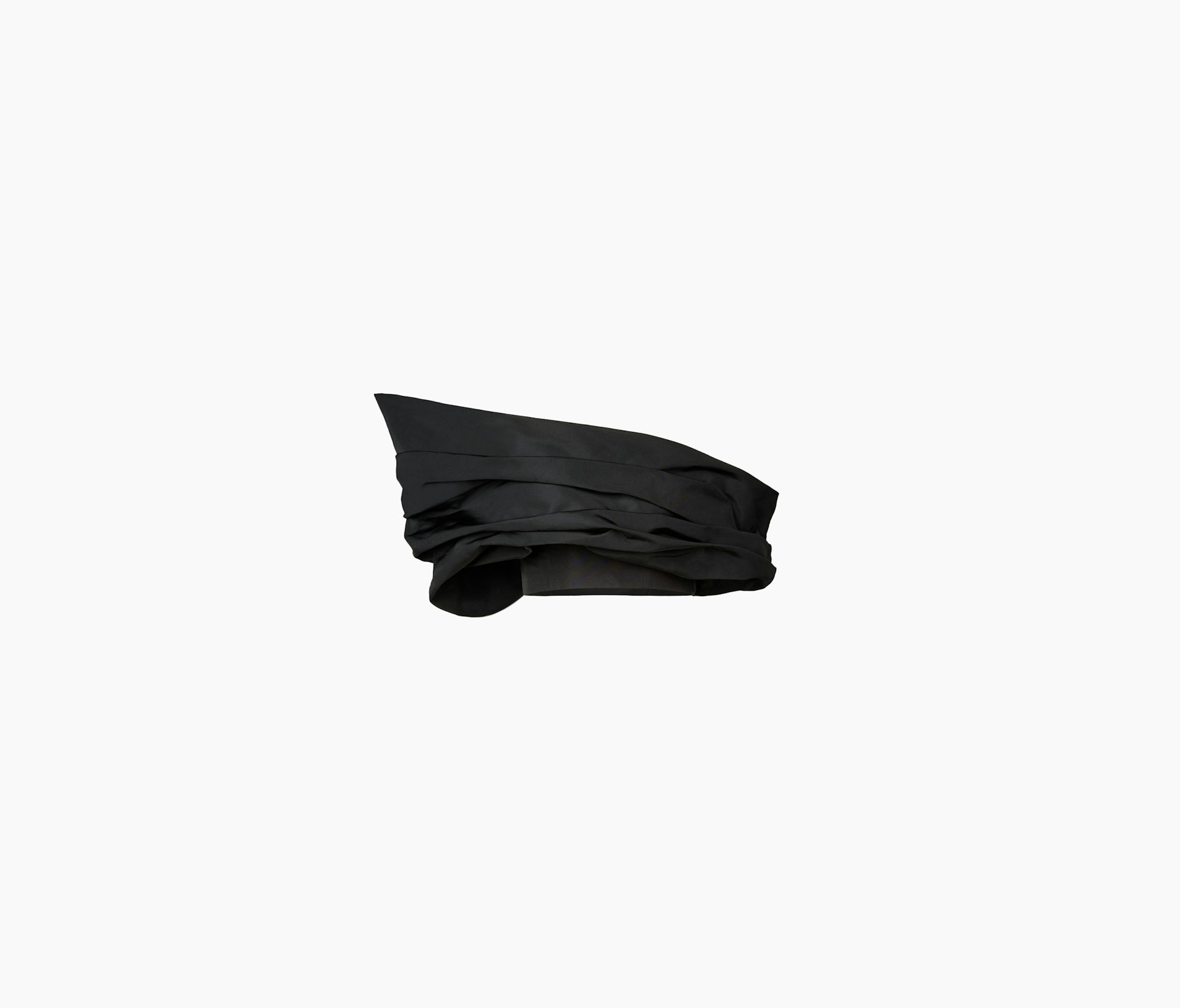 Asymmetric Taffeta Top 34