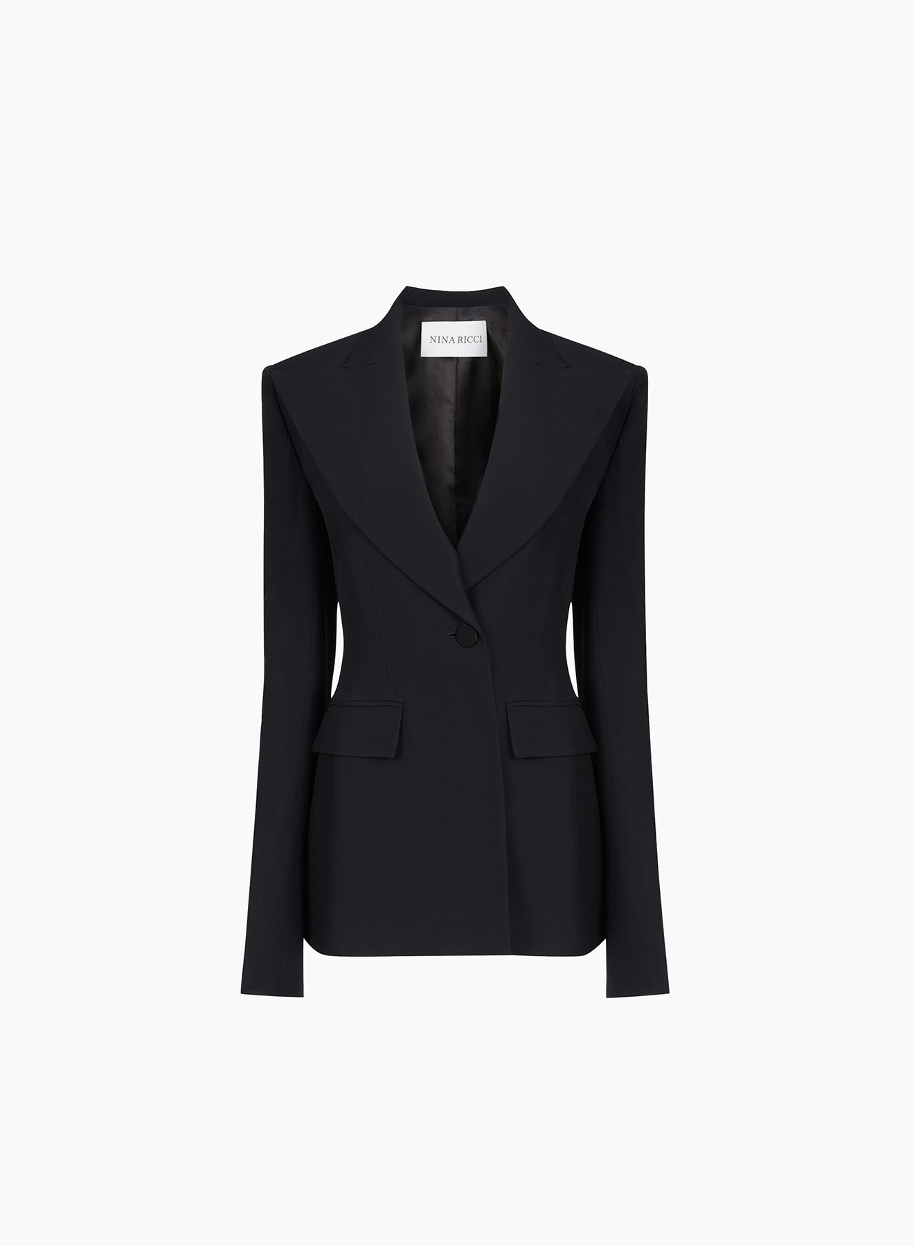 Slim fit blazer in black - Nina Ricci
