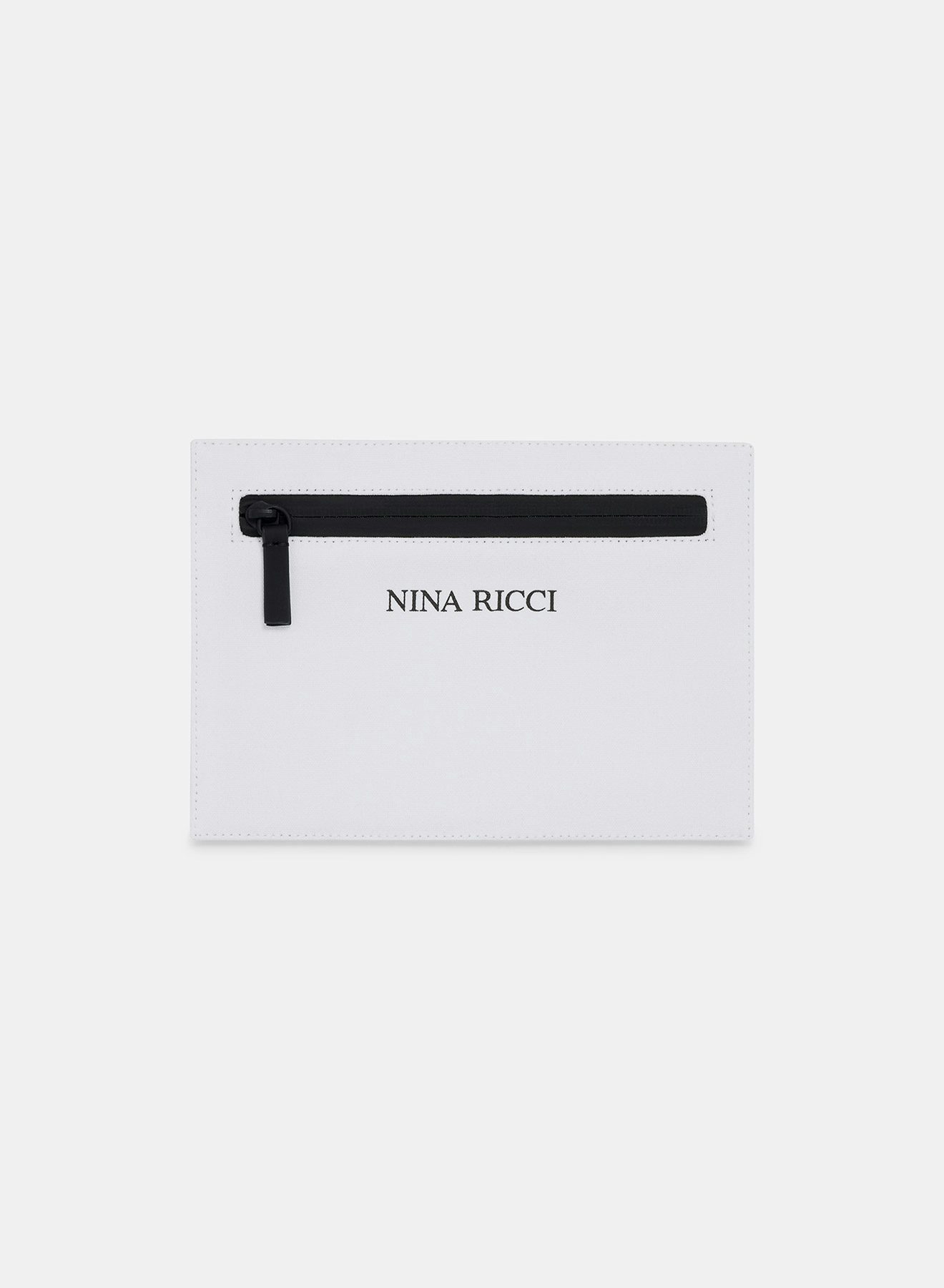 White Canvas pouch - Nina Ricci