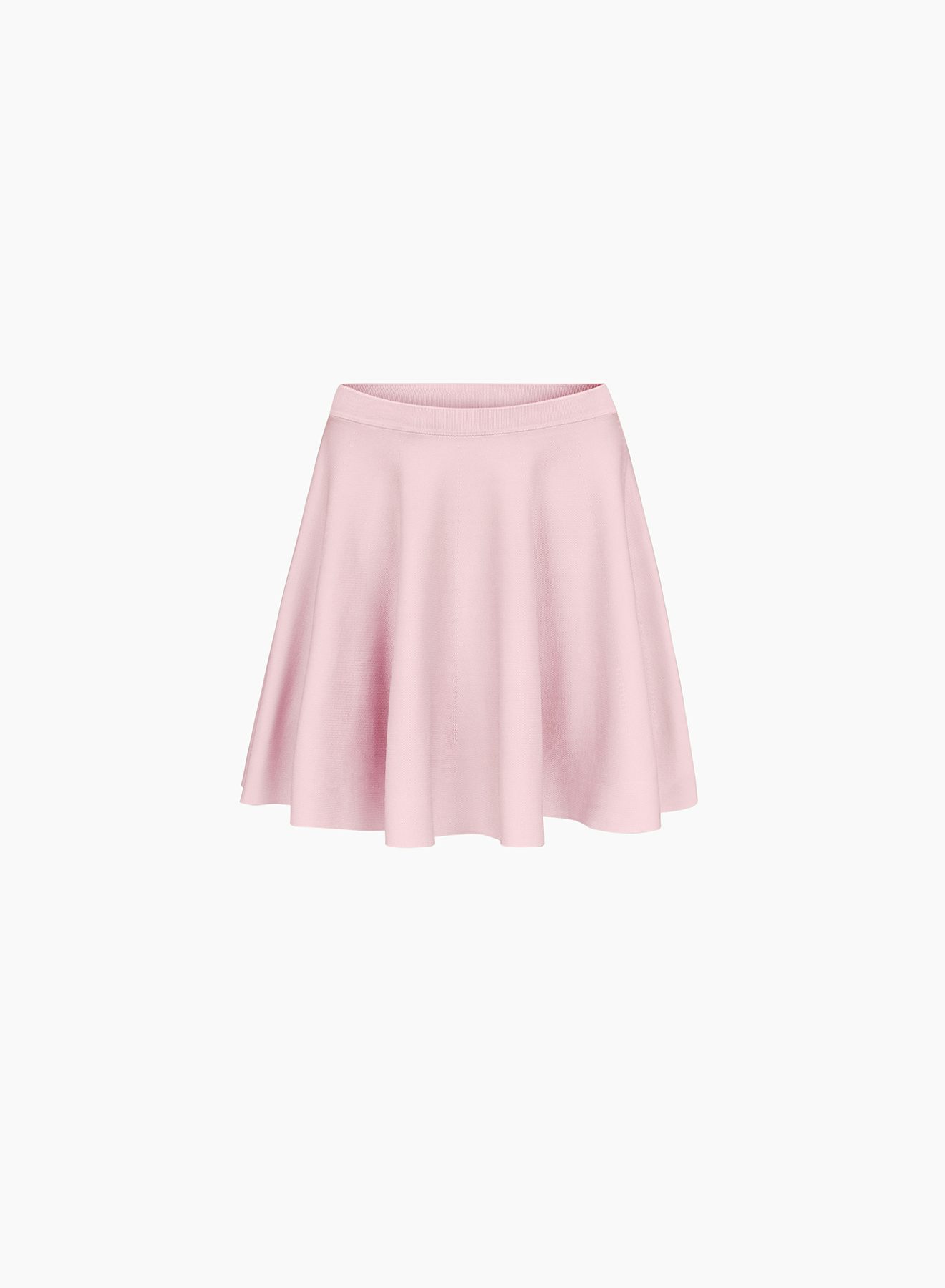 Mini cotton flared skirt in pink - Nina Ricci
