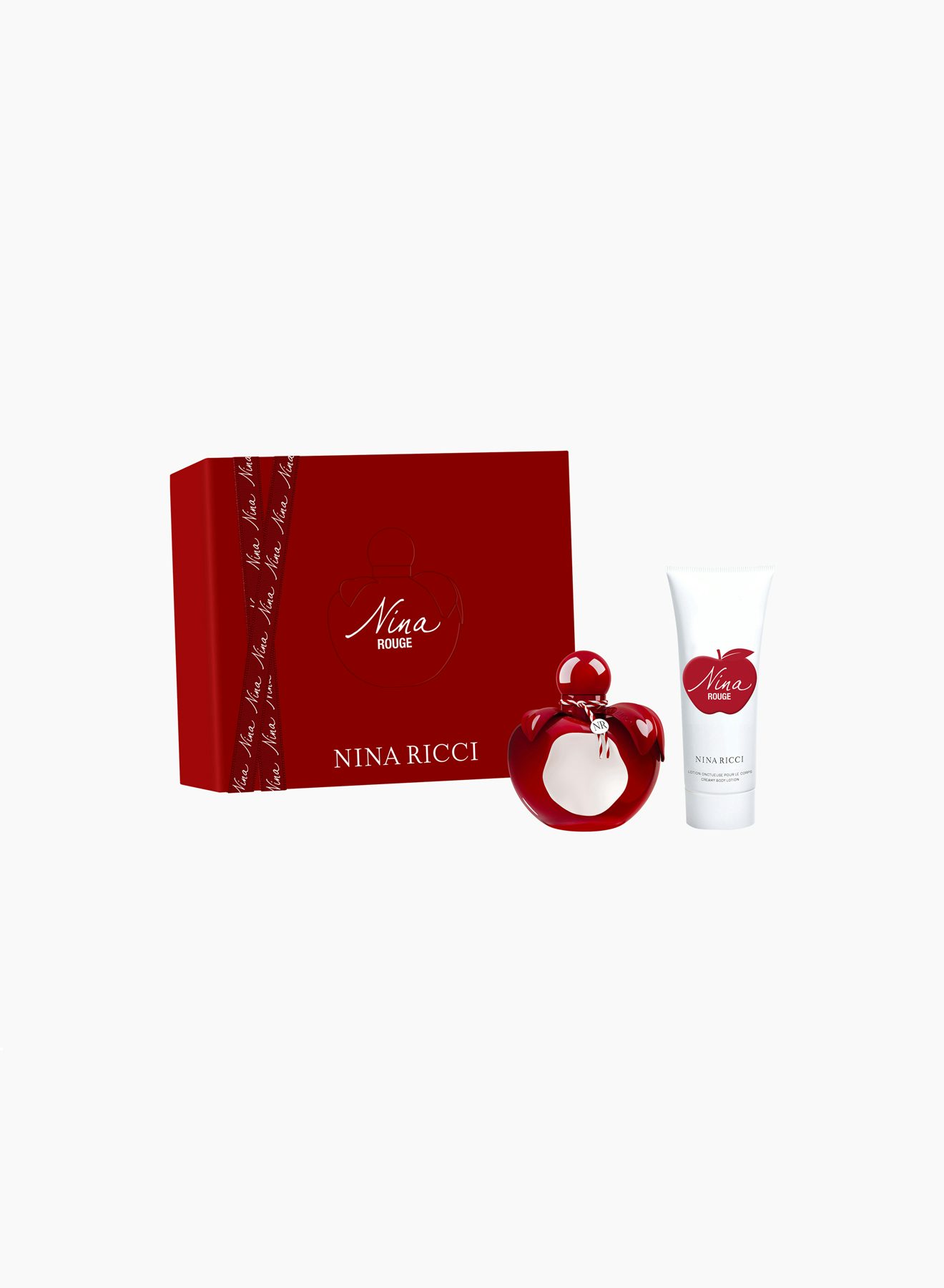 Nina Rouge Set 80ml & Body Lotion - Nina Ricci
